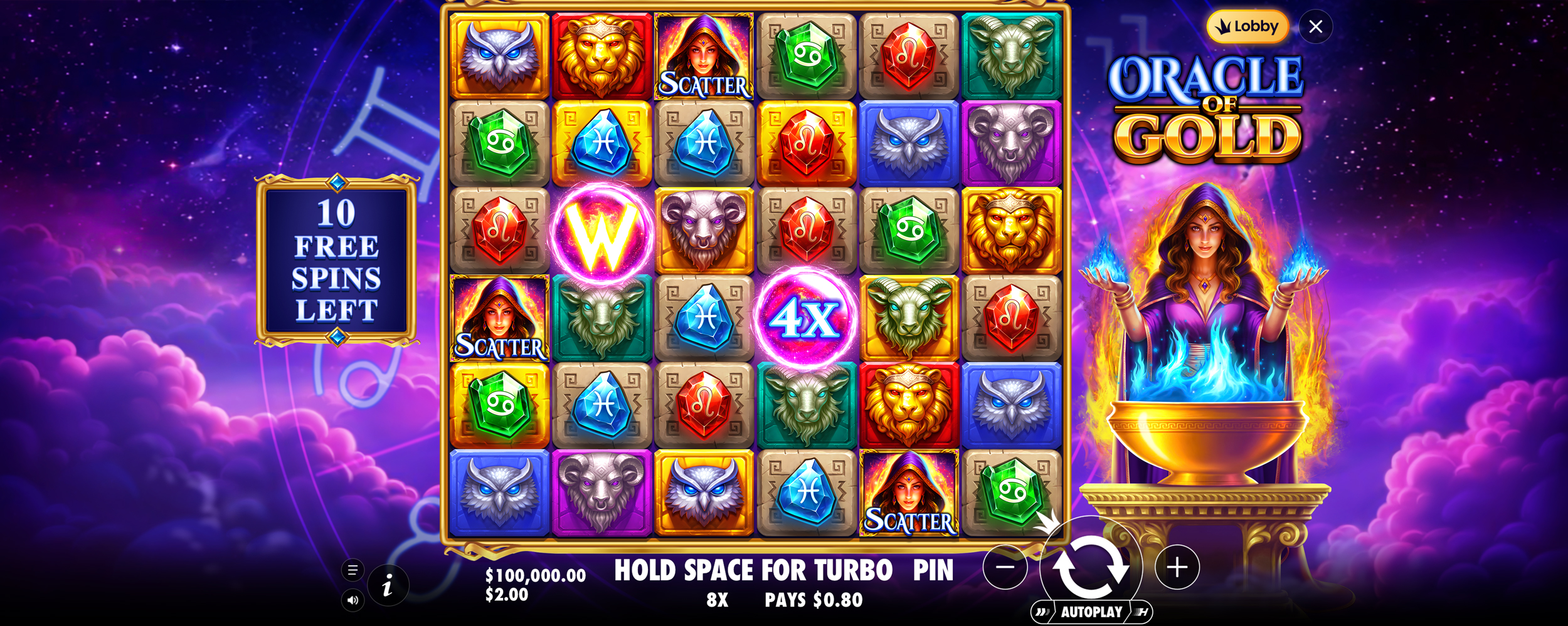 Oracle of Gold - Free spins 2