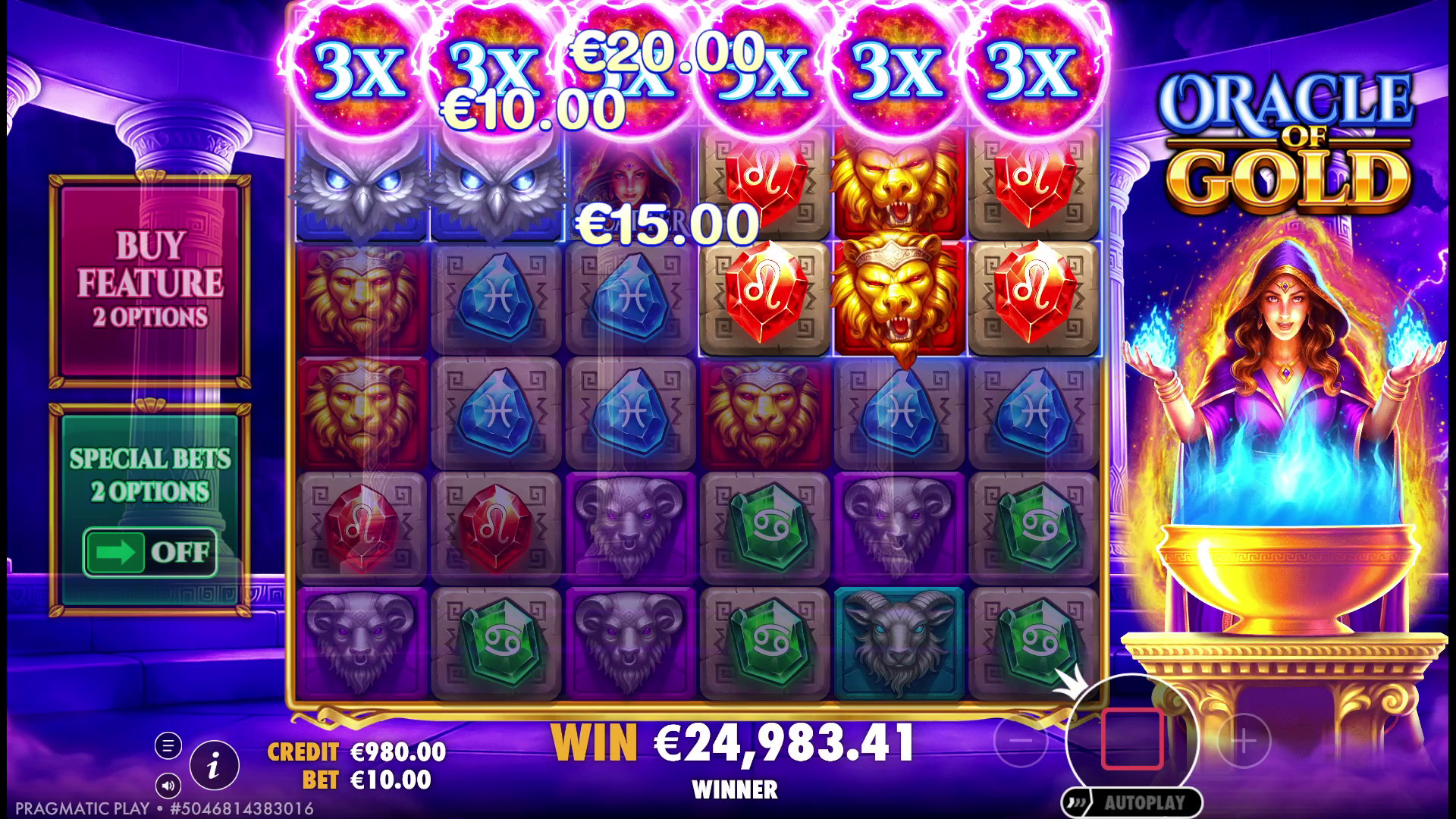 Oracle of Gold - Big win 7