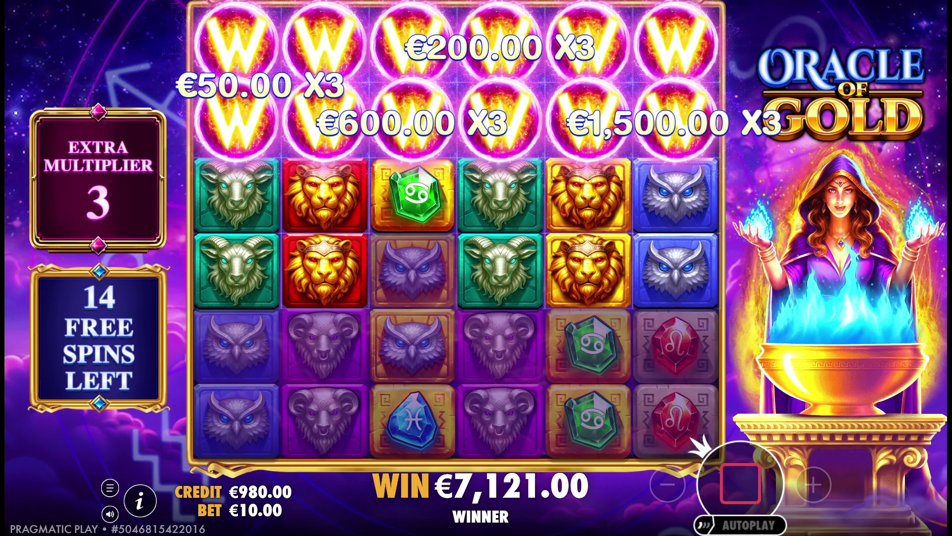 Oracle of Gold - Big win 8