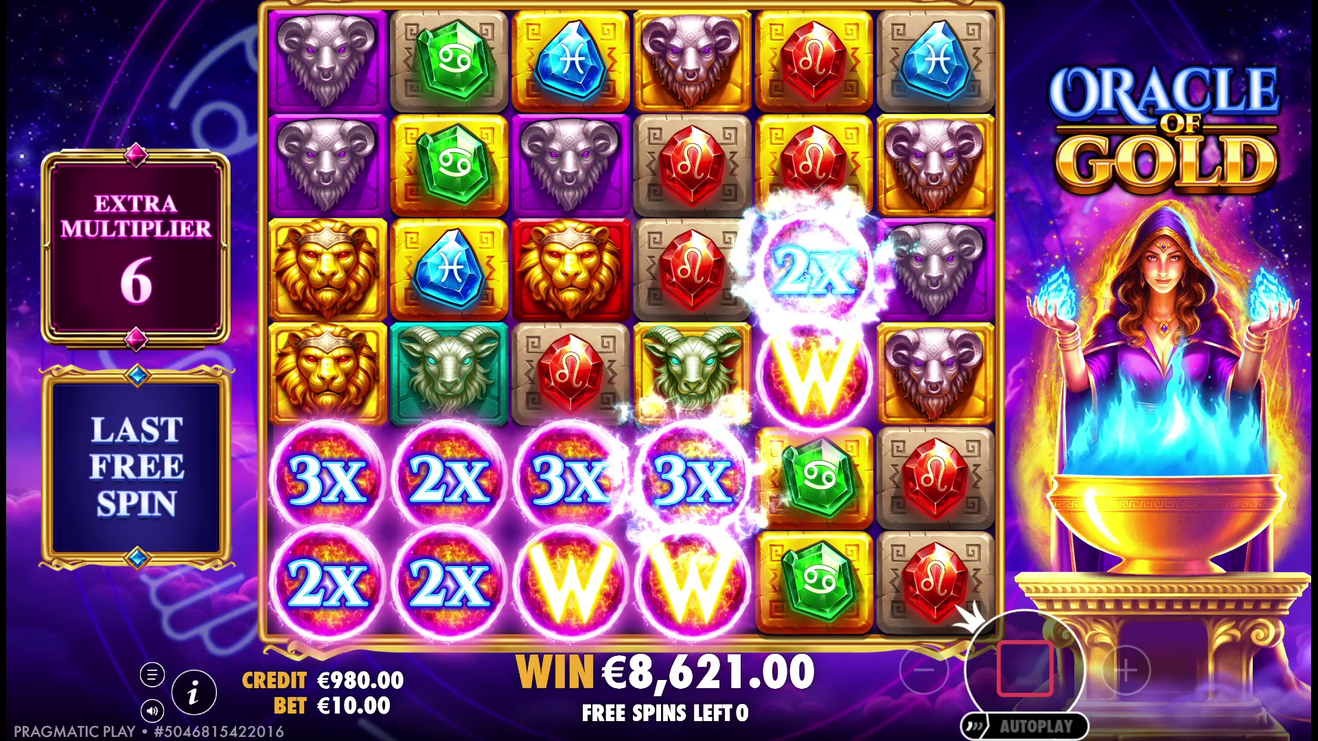Oracle of Gold - Free spins 5