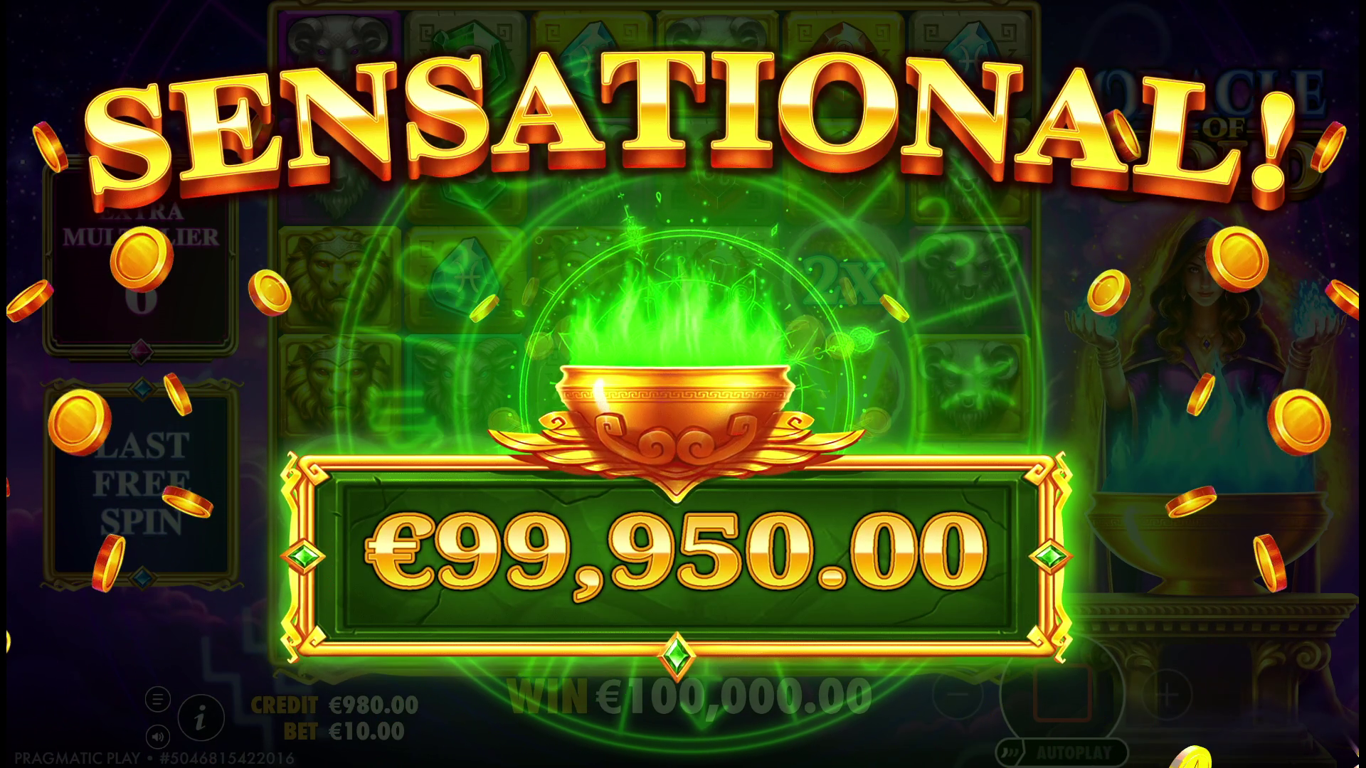 Oracle of Gold - Big win 9