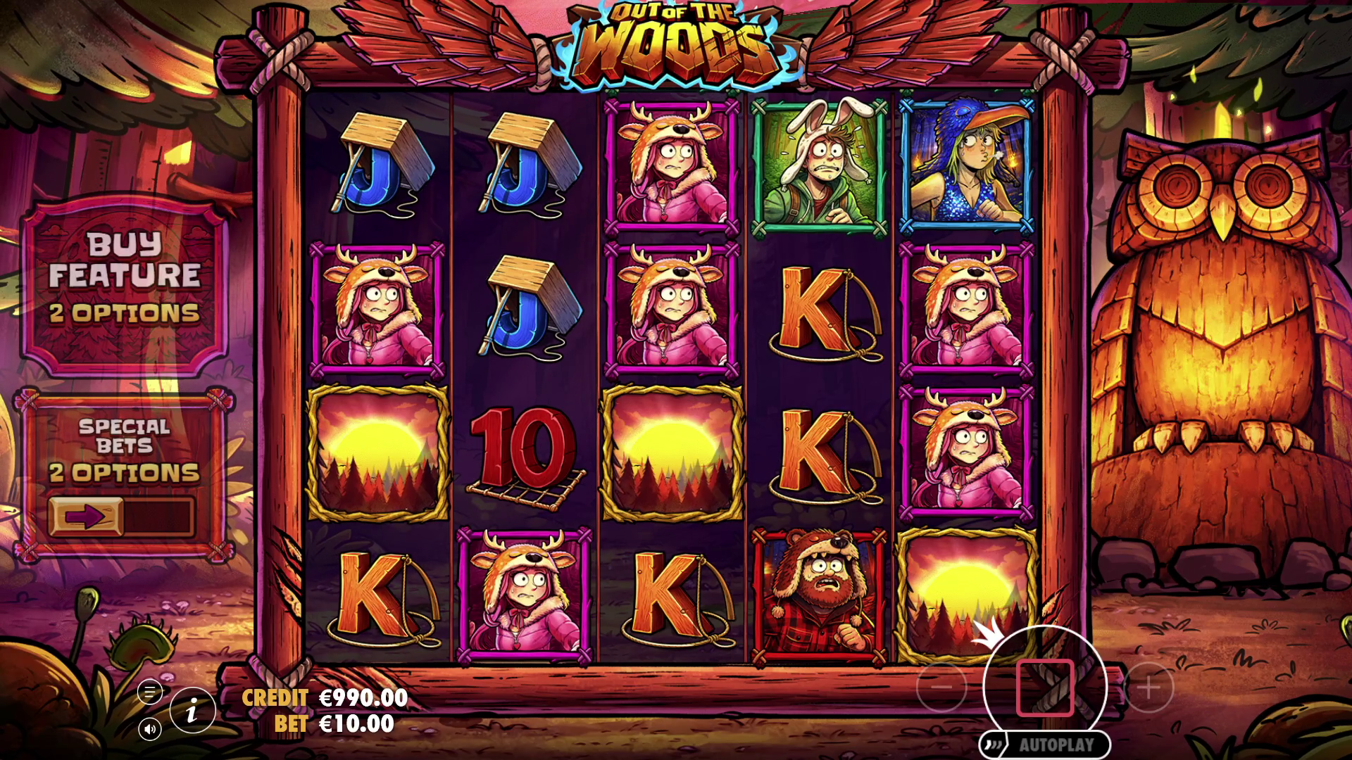 Out of the Woods - Free spins 3