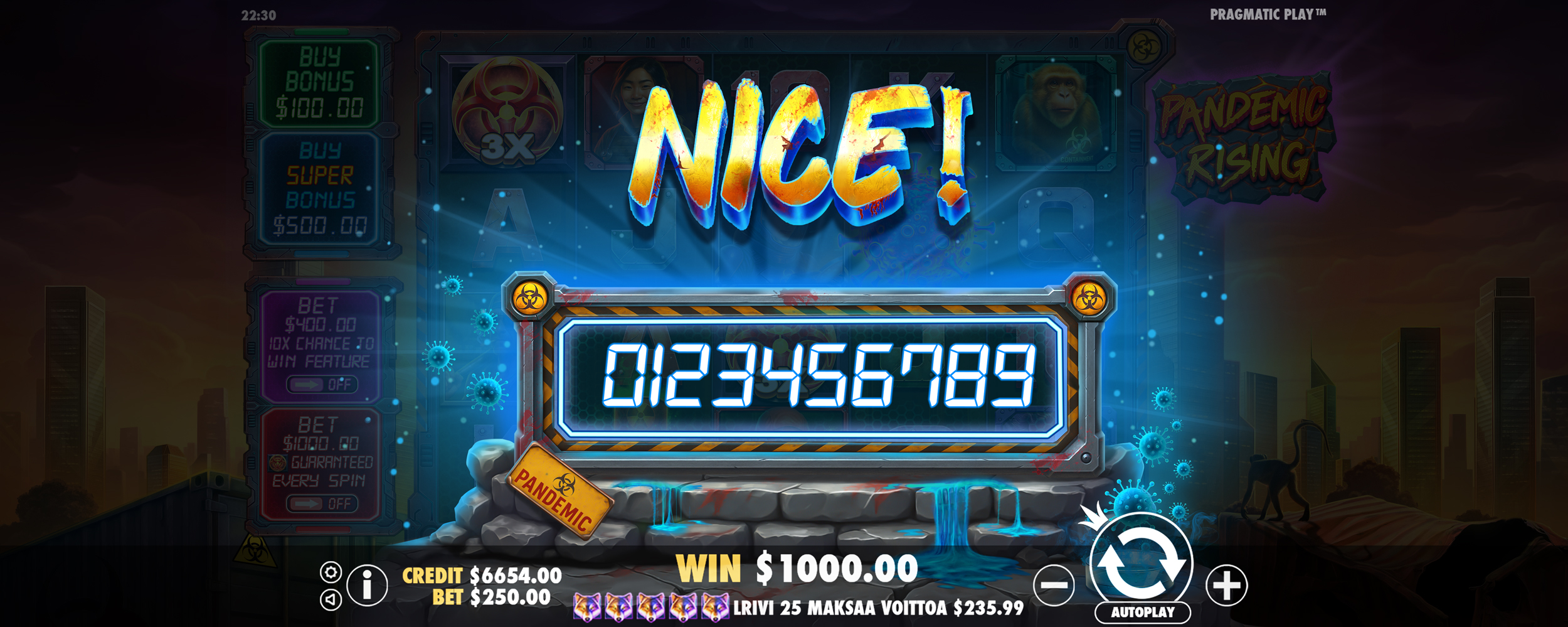 Pandemic Rising - Big win 4