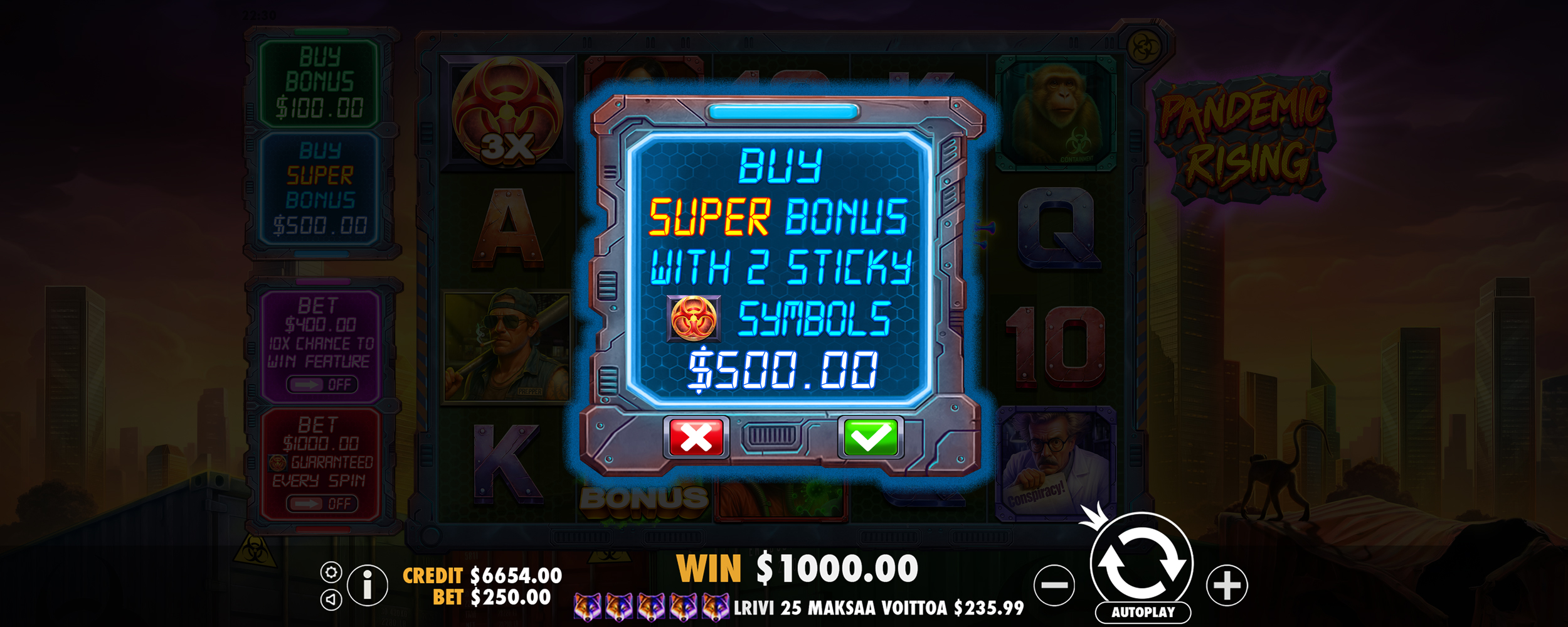 Pandemic Rising - Buy bonus 2