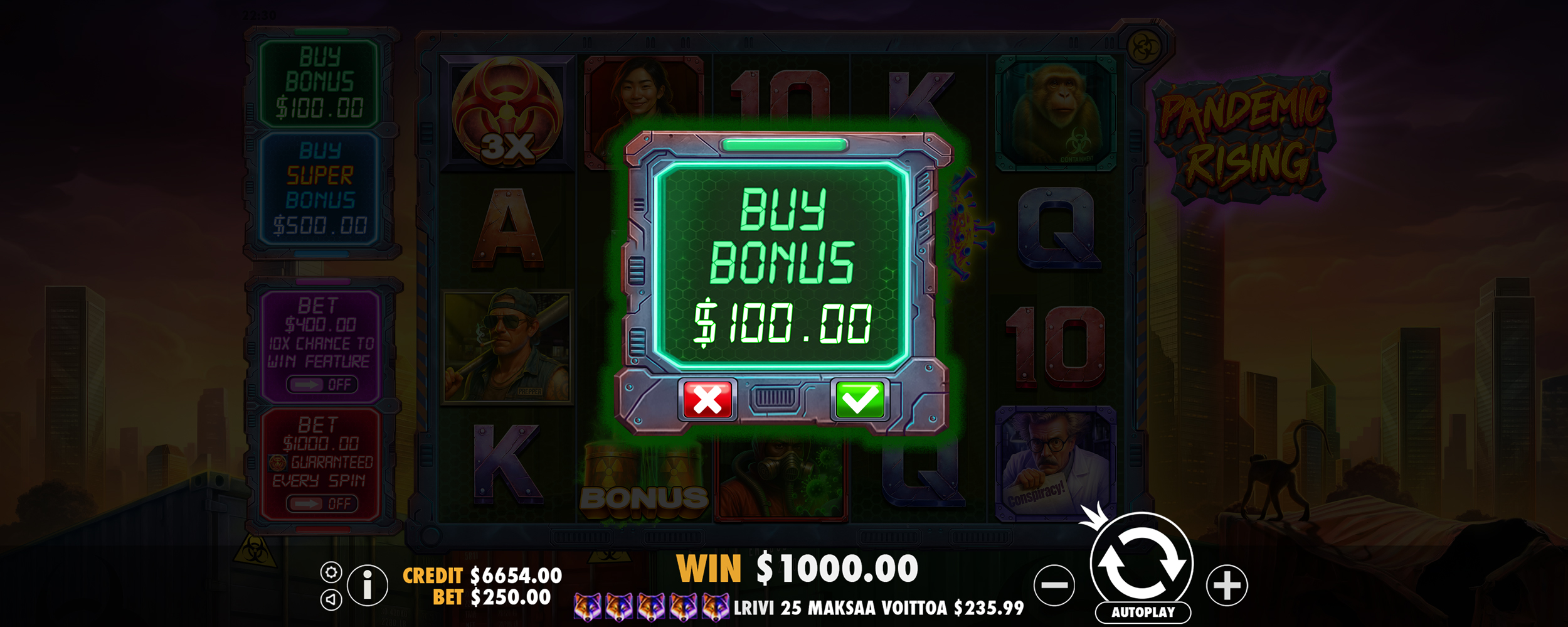 Pandemic Rising - Buy bonus 4