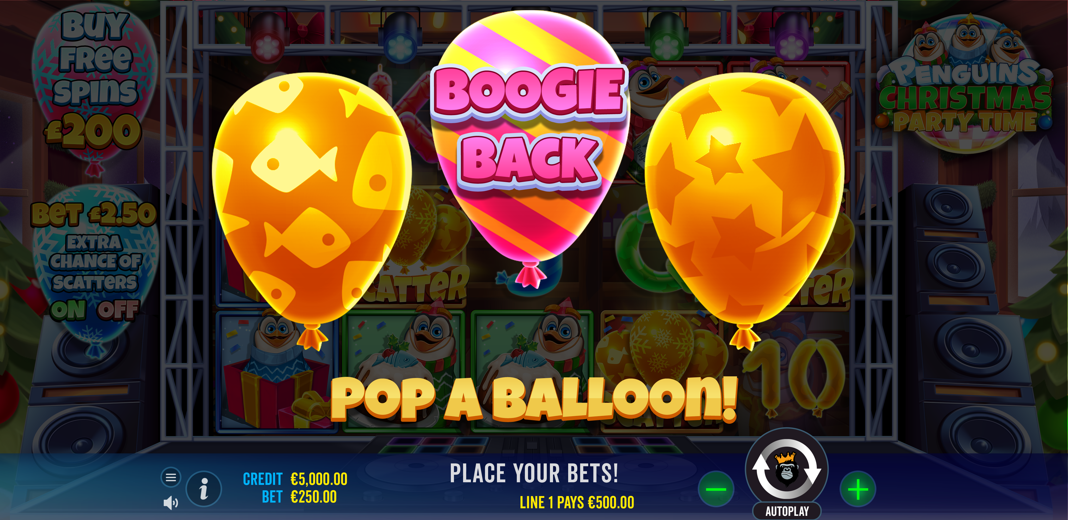 Penguins Christmas Party Time - Buy bonus 1