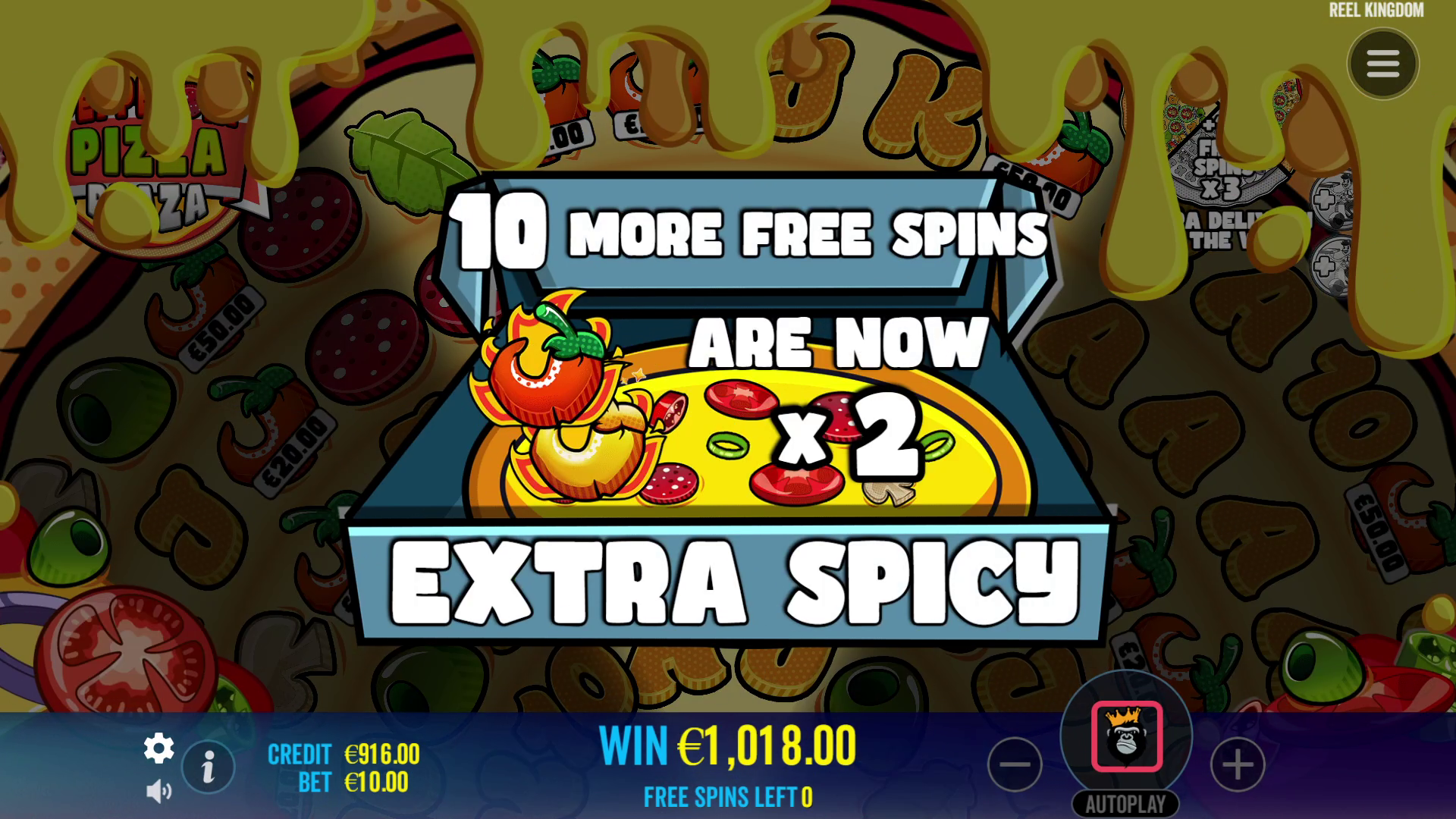 Peppe’s Pepperoni Pizza Plaza - Free spins 4