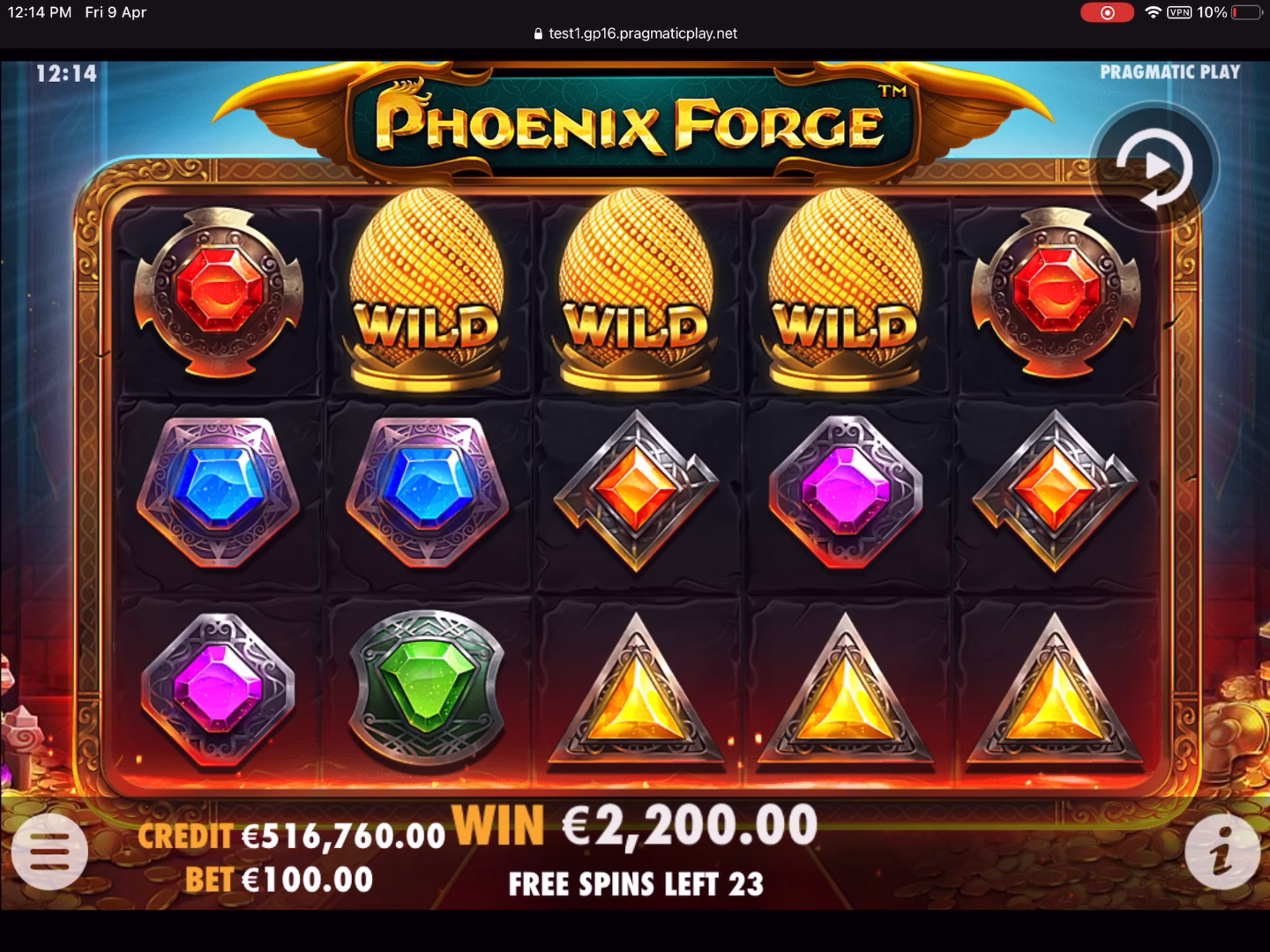 Phoenix Forge - Big win 1