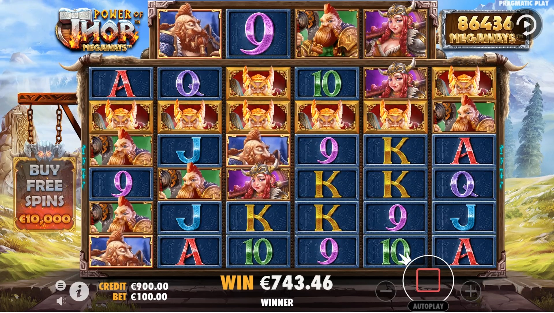 Power of Thor Megaways - Big win 3