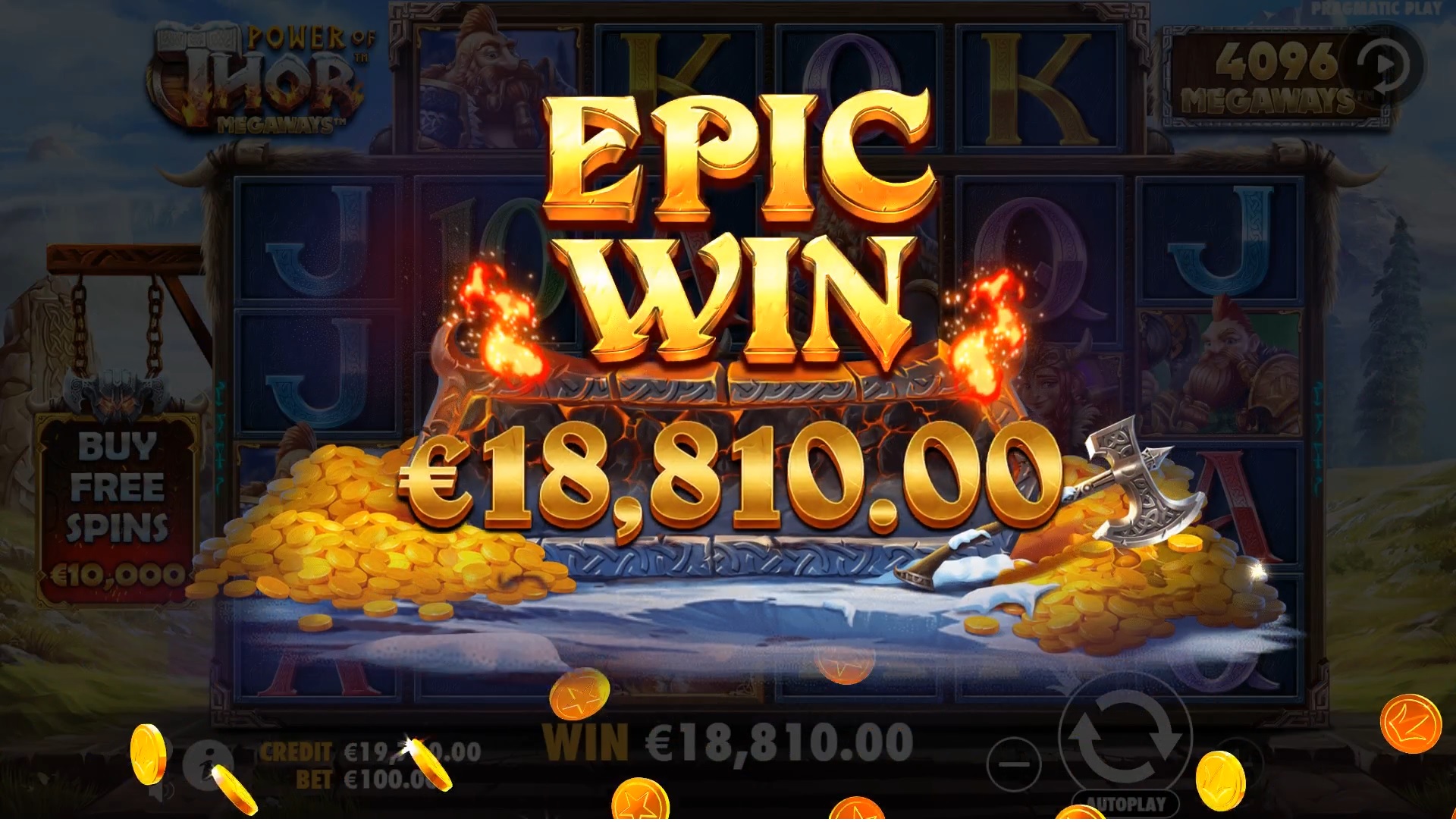 Power of Thor Megaways - Big win 6