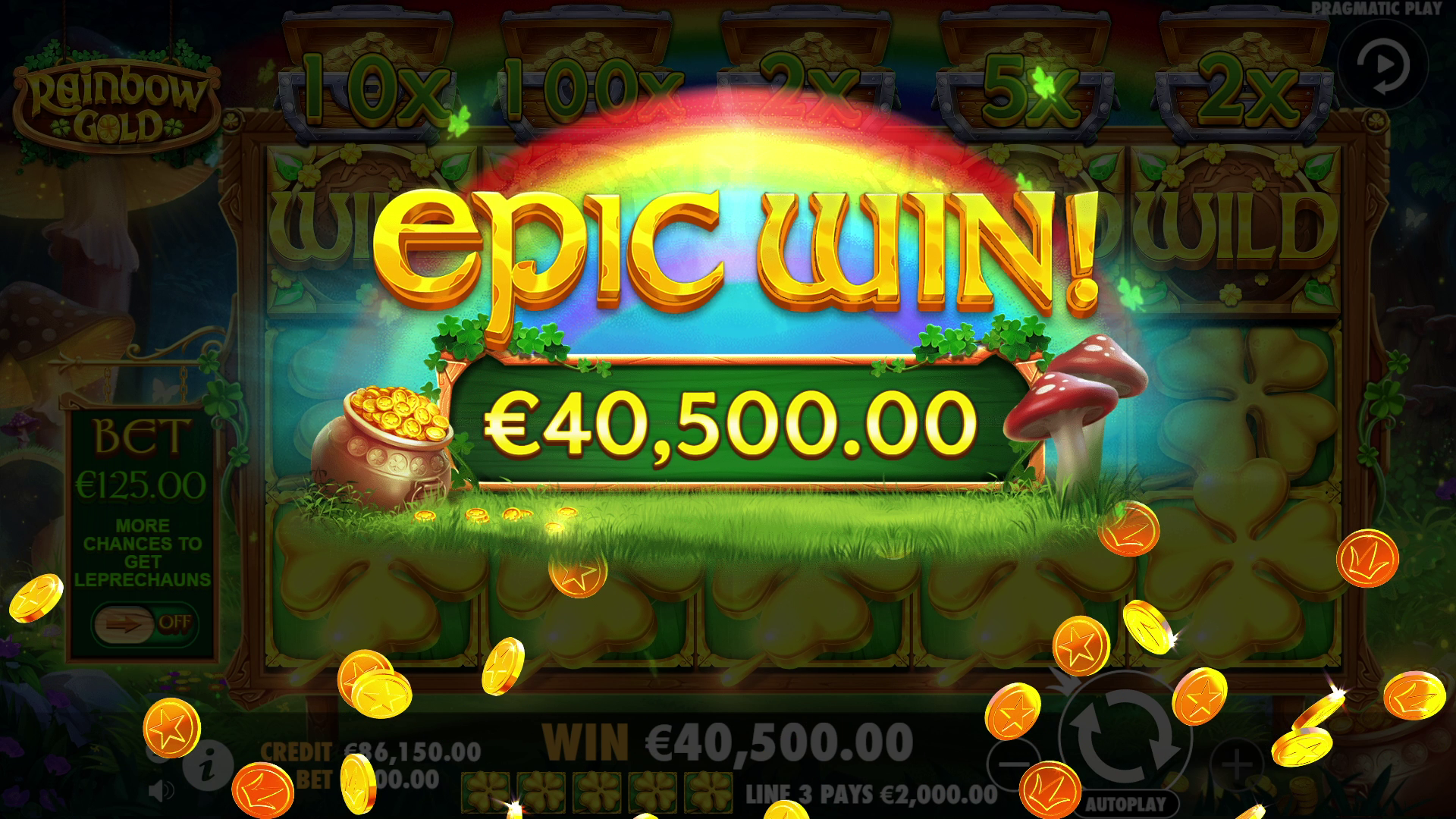 Rainbow Gold - Big win 2