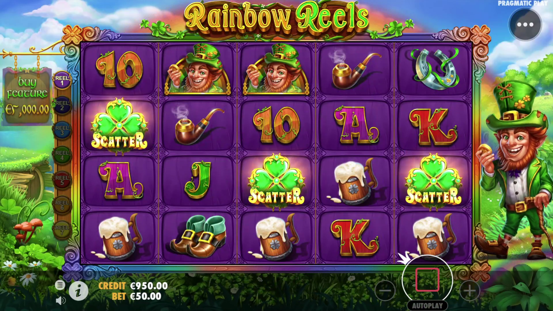 Rainbow Reels - Base game