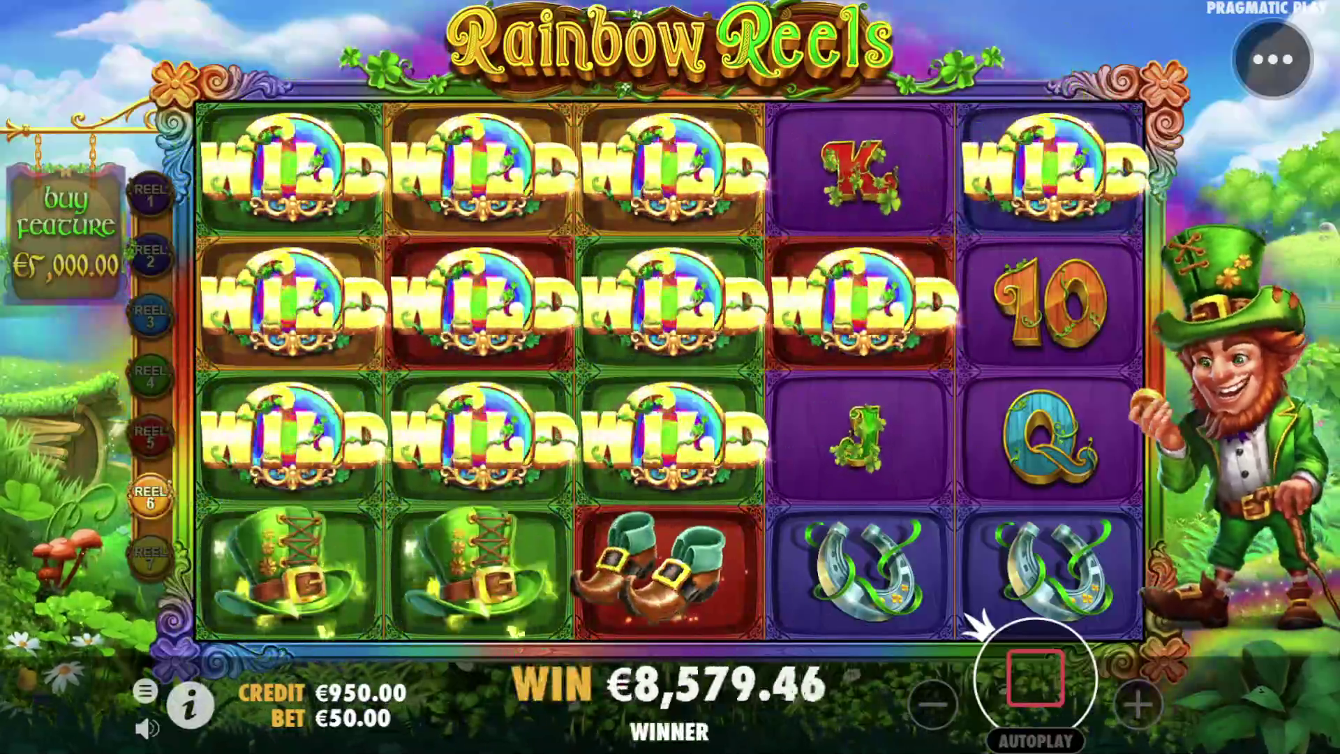 Rainbow Reels - Big win 3