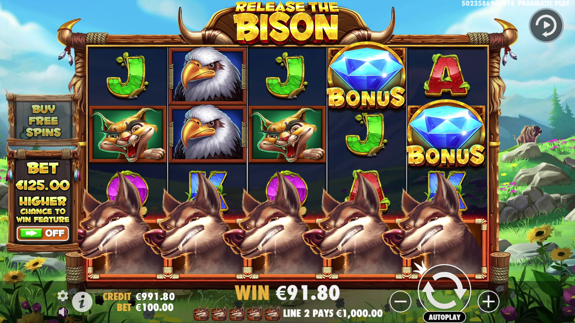 Release the Bison - Base game 1