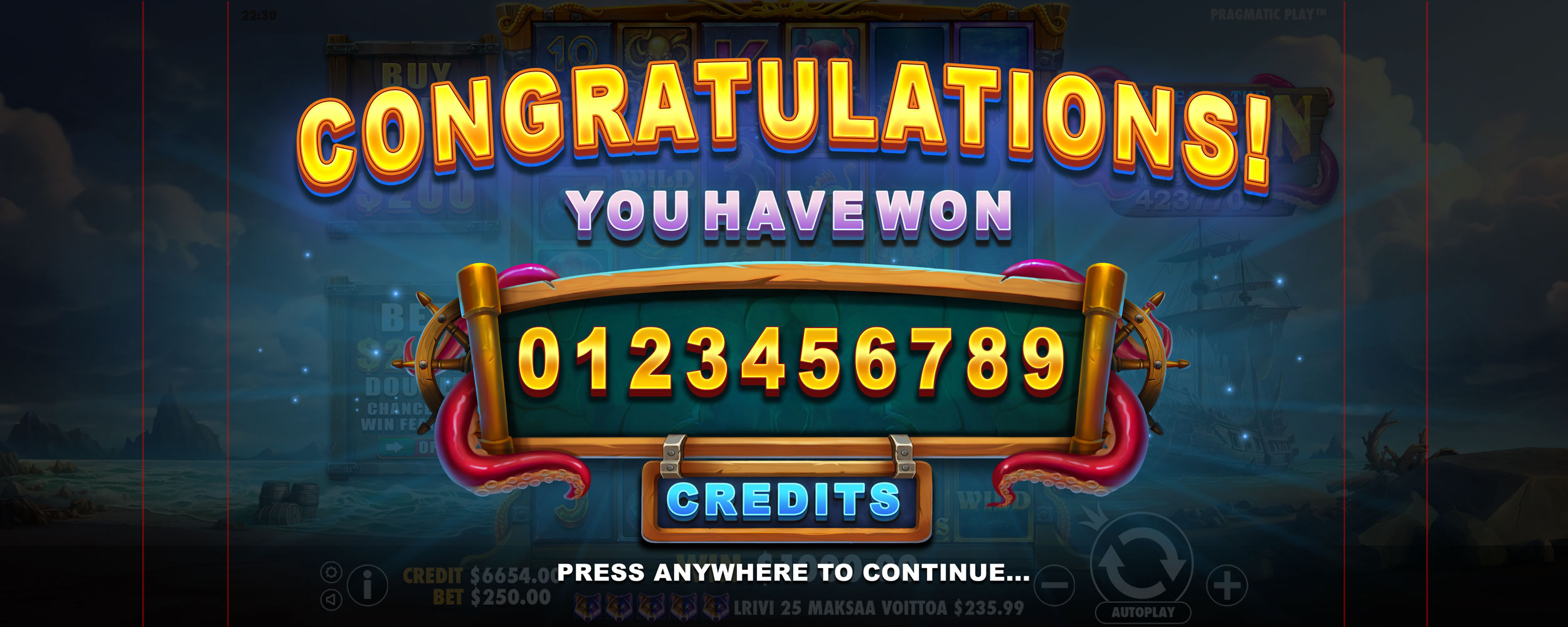 Release the Kraken Megaways - Big win 5