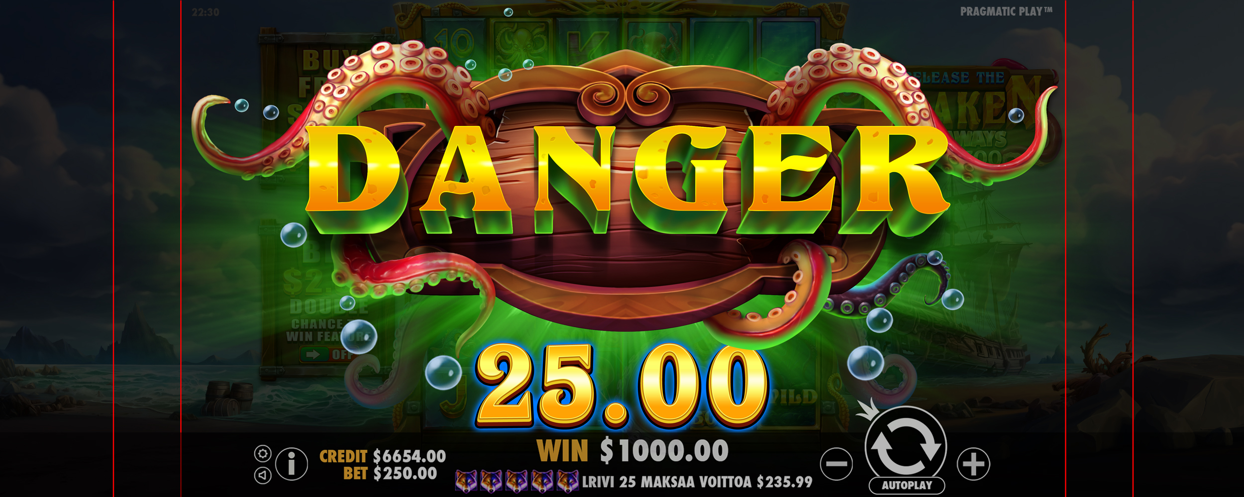 Release the Kraken Megaways - Big win 6