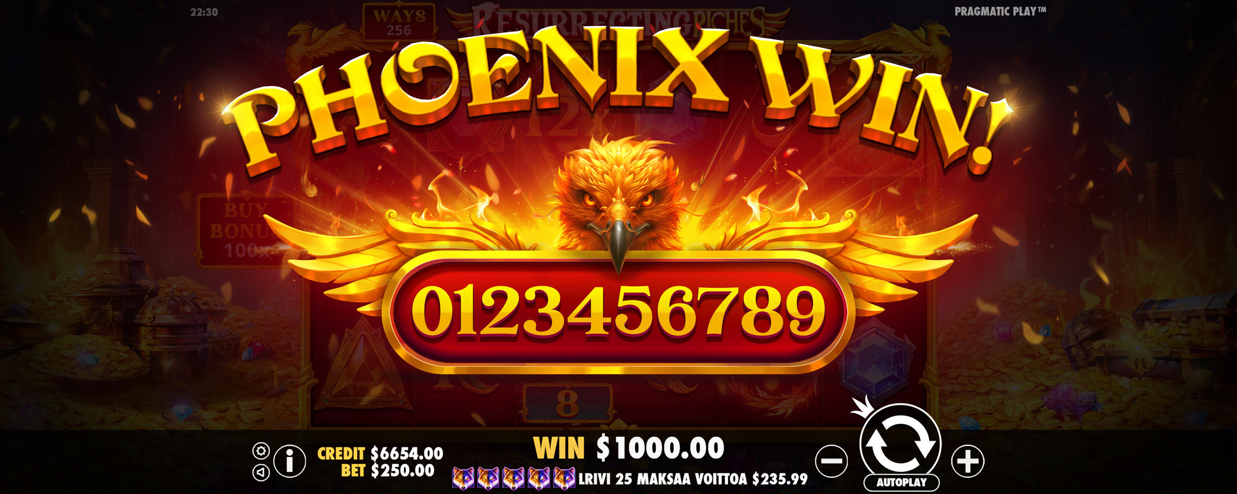 Resurrecting Riches - Big win 6