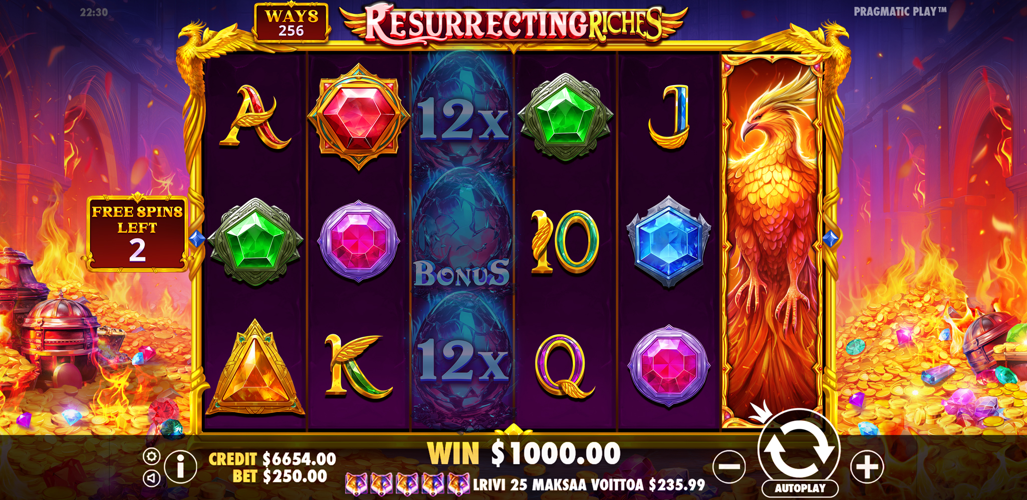 Resurrecting Riches - Free spins 2