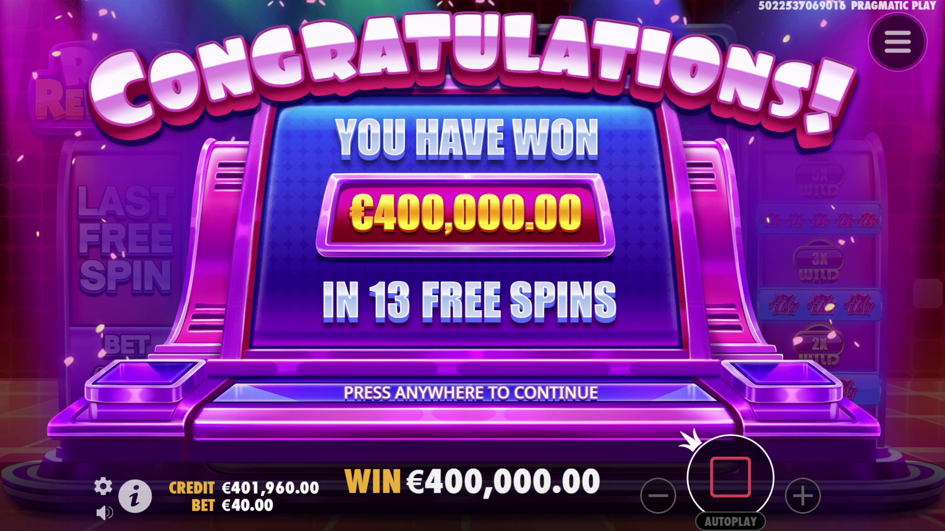 Ripe Rewards - Free spins 1