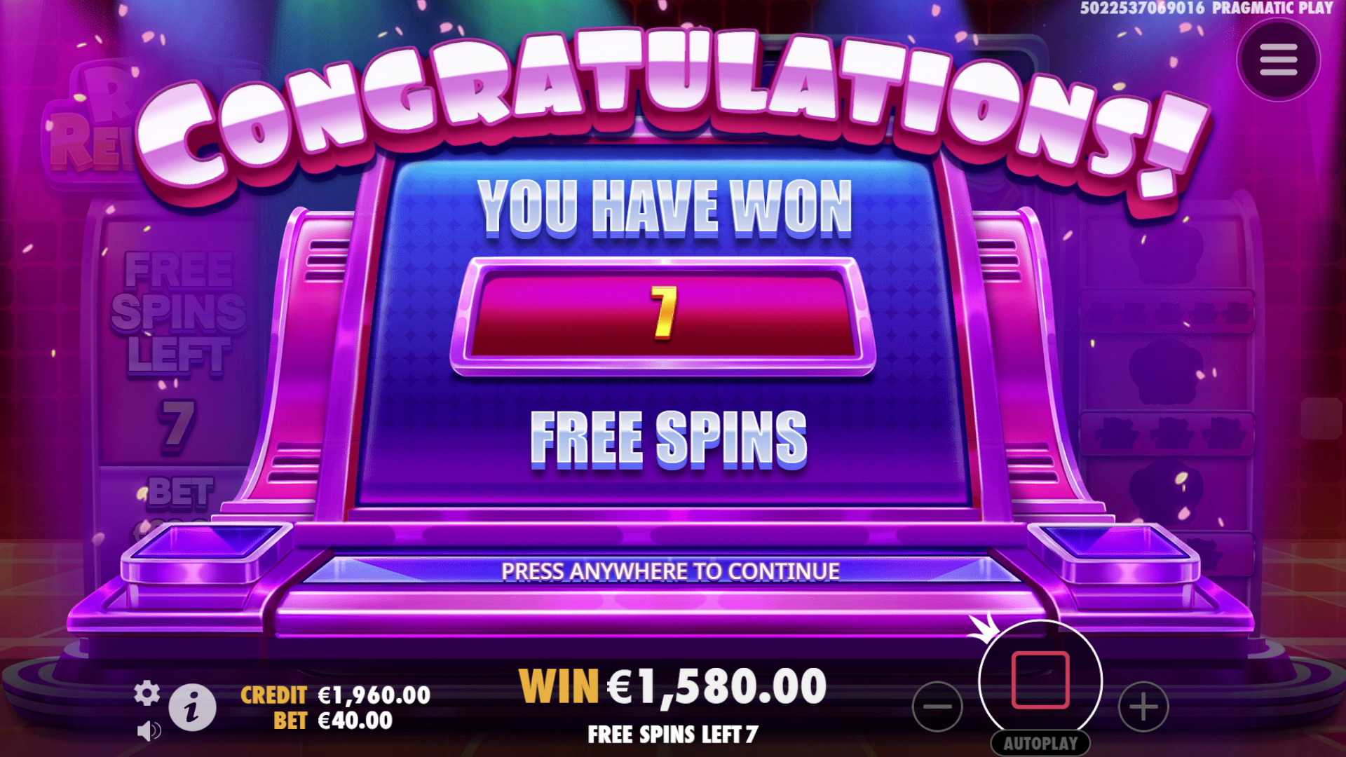 Ripe Rewards - Free spins 2