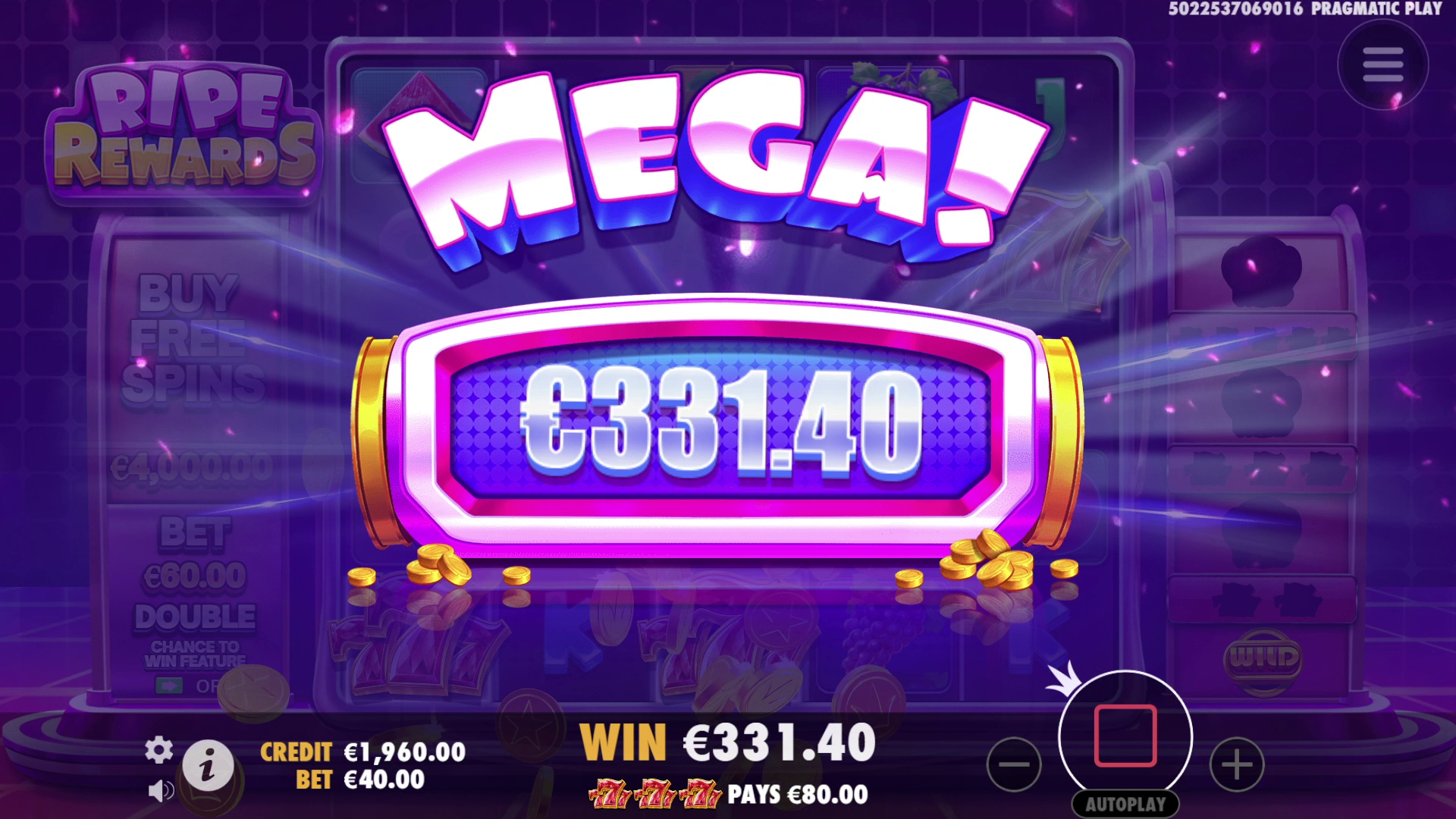 Ripe Rewards - Big win 3
