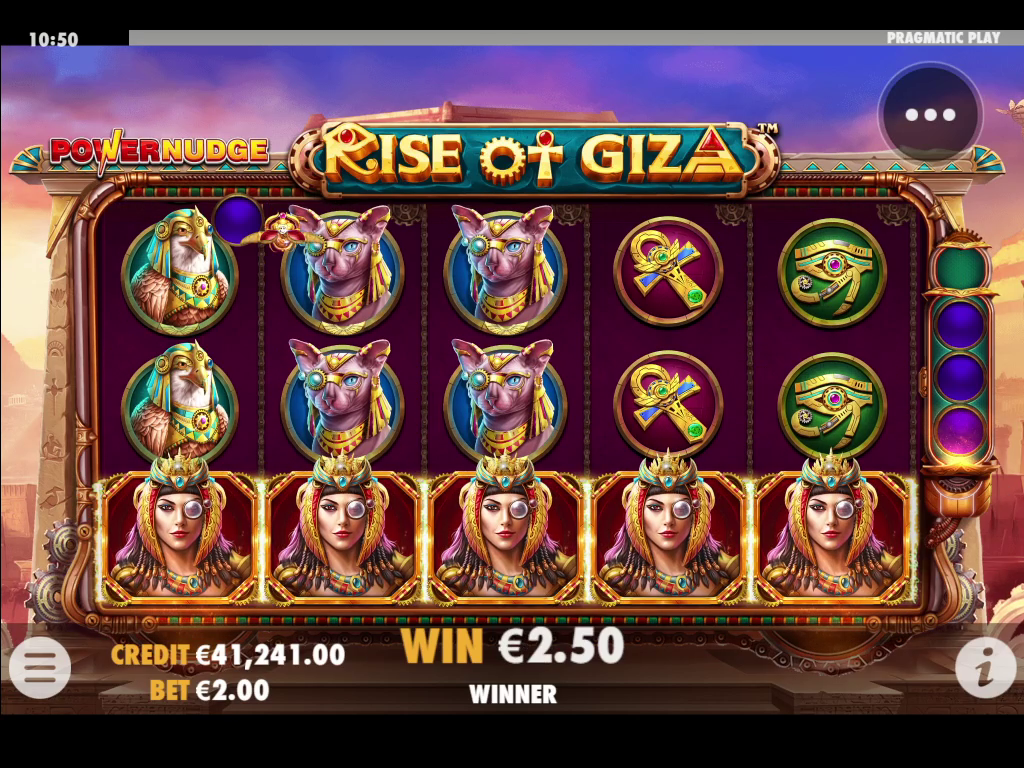 Rise of Giza PowerNudge - Big win 2