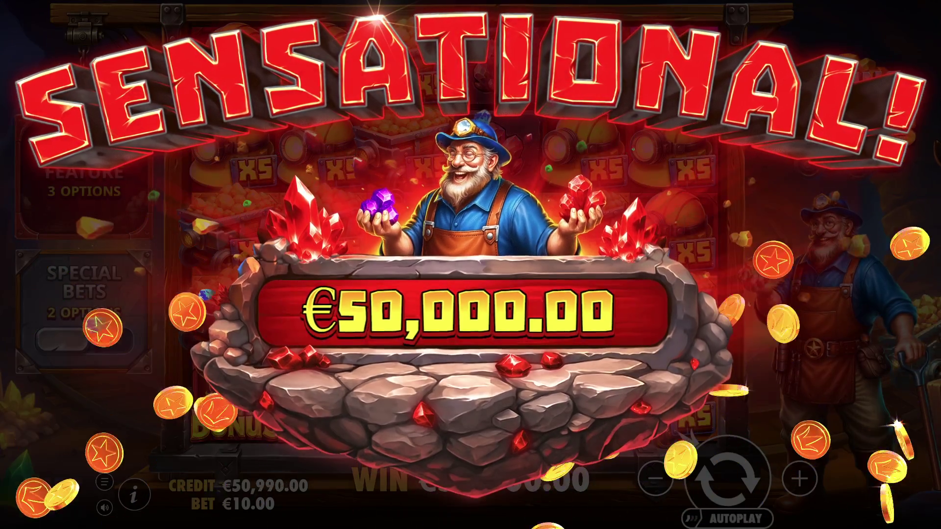 Rolling in Treasures - Big win 1