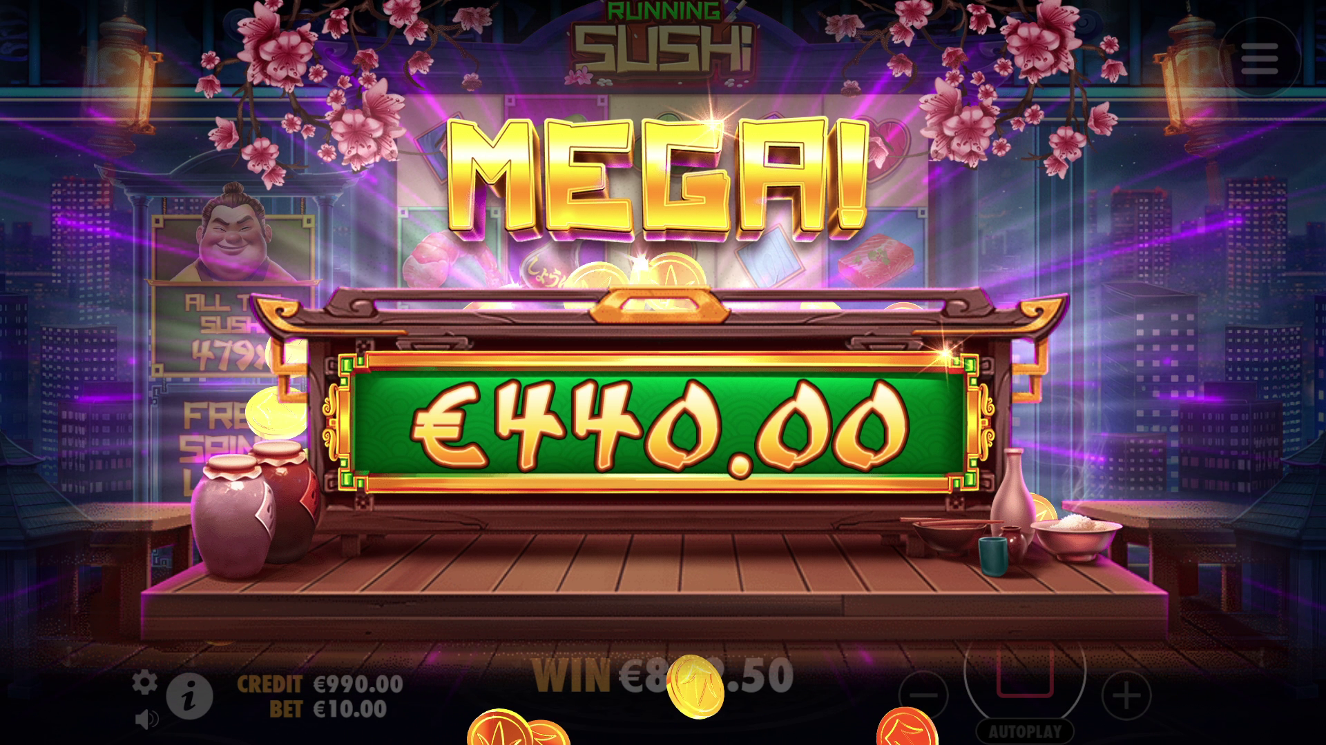 Running Sushi - Big win 2