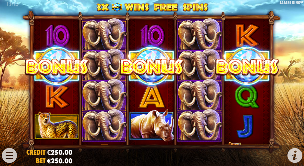 Safari King - Free spins 6
