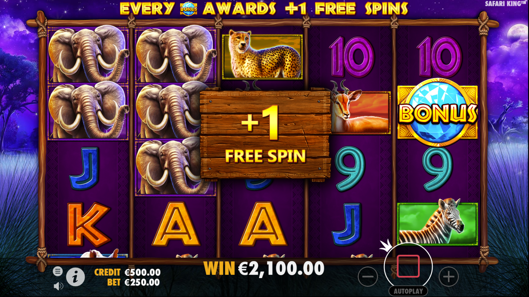 Safari King - Free spins 7