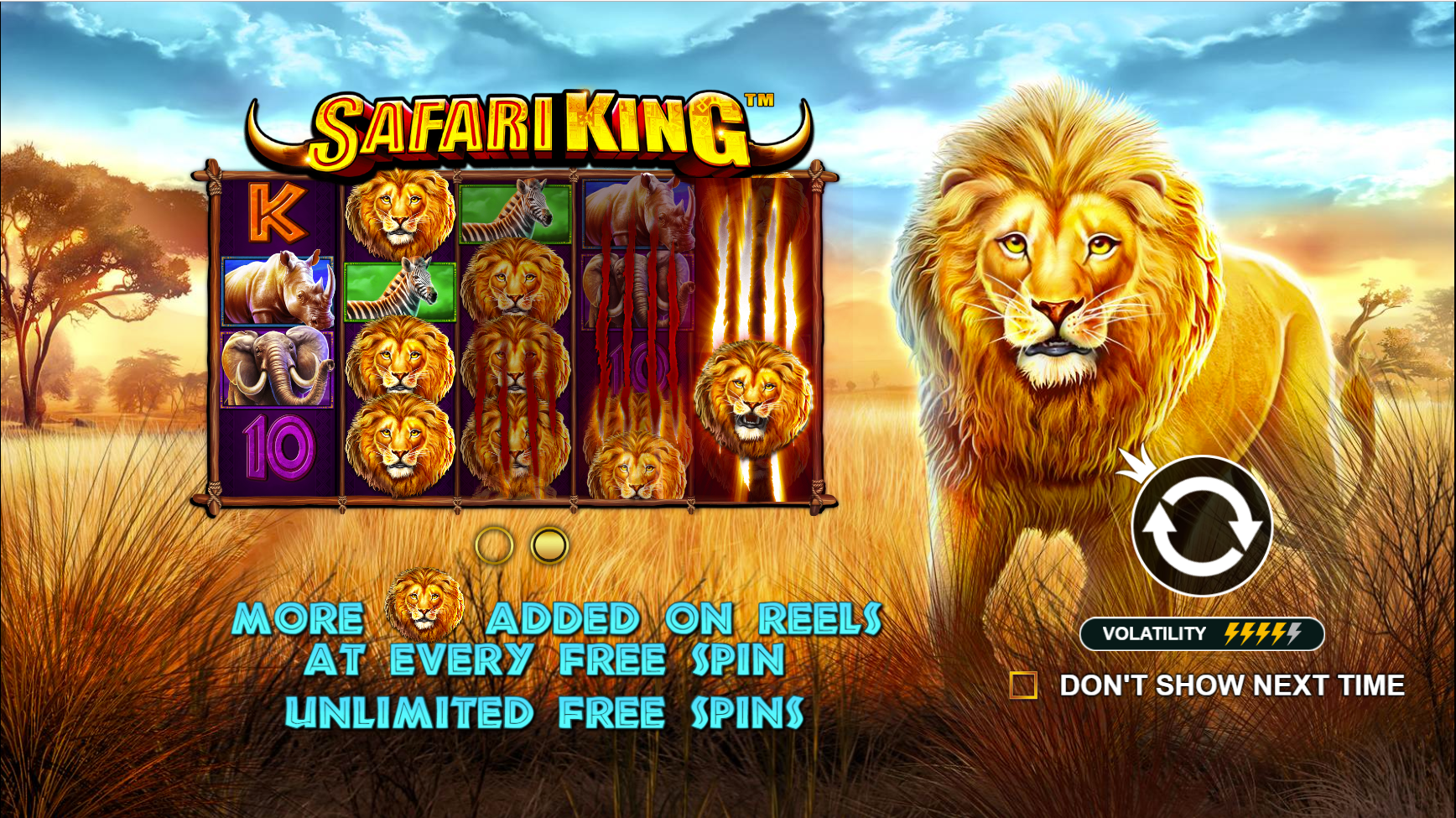 Safari King - Free spins 8