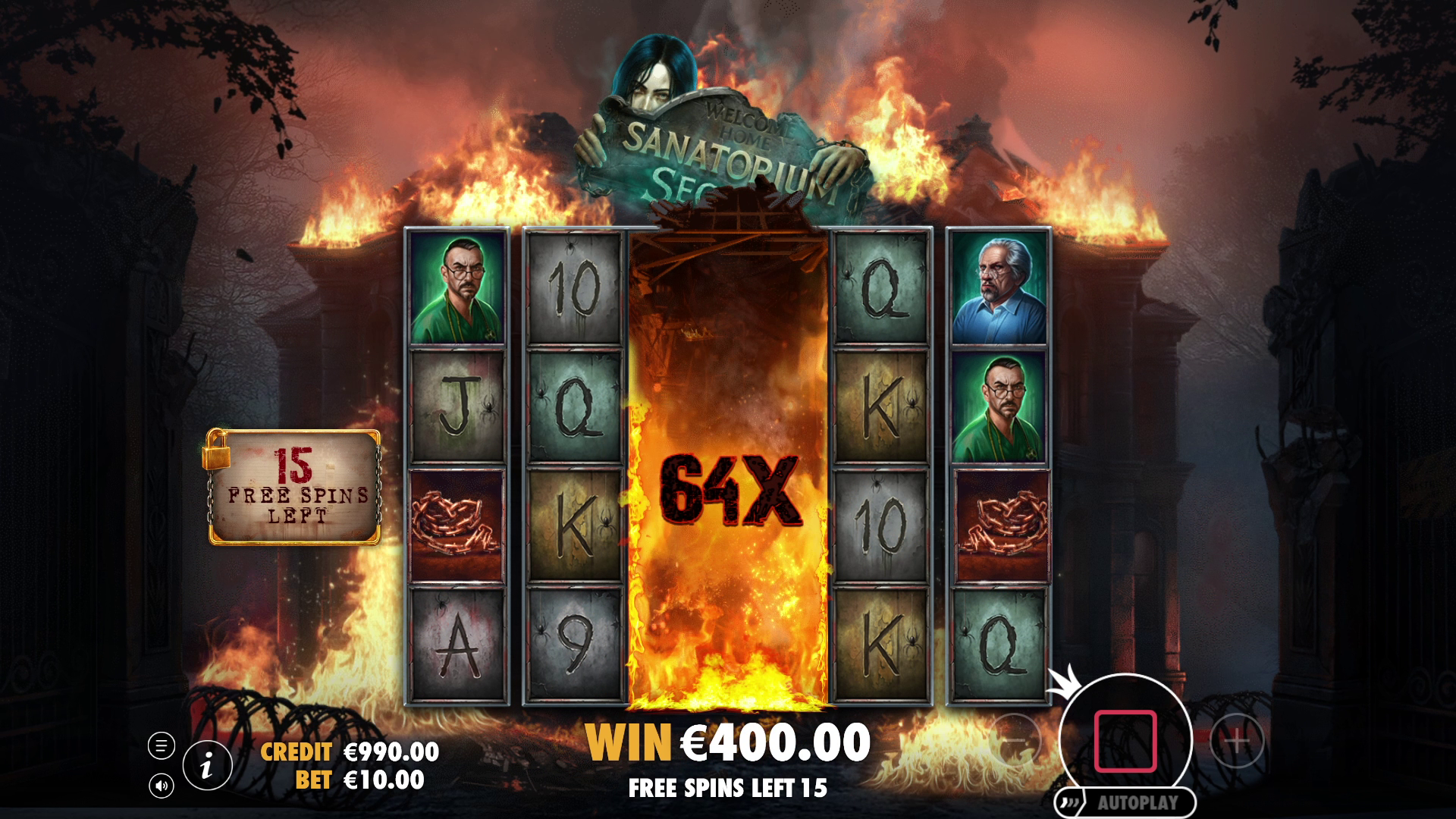 Sanatorium Secrets - Free spins 2