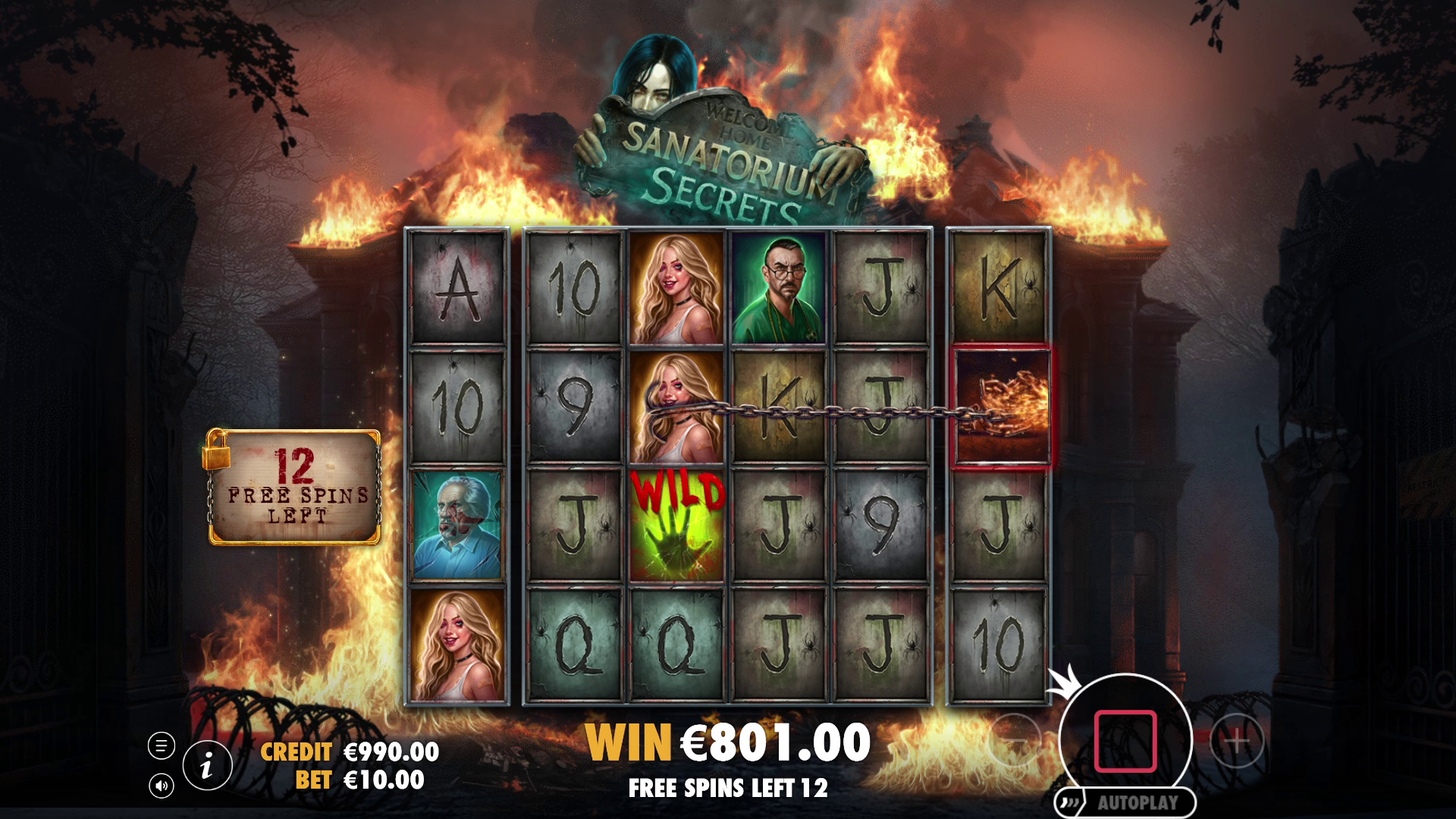 Sanatorium Secrets - Free spins 4