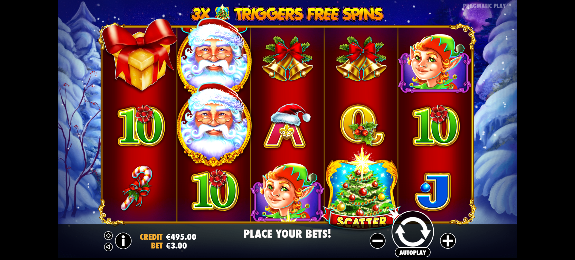 Santa - Free spins 1
