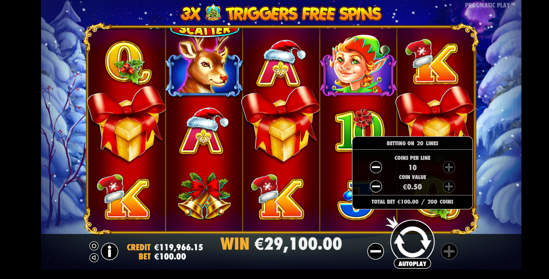 Santa - Free spins 4