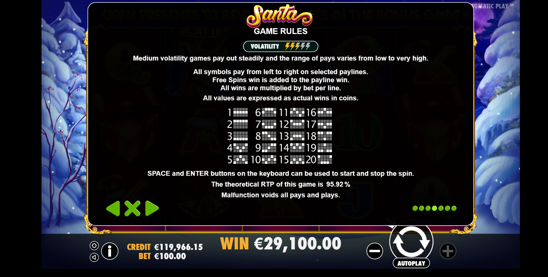 Santa - Game rules 3