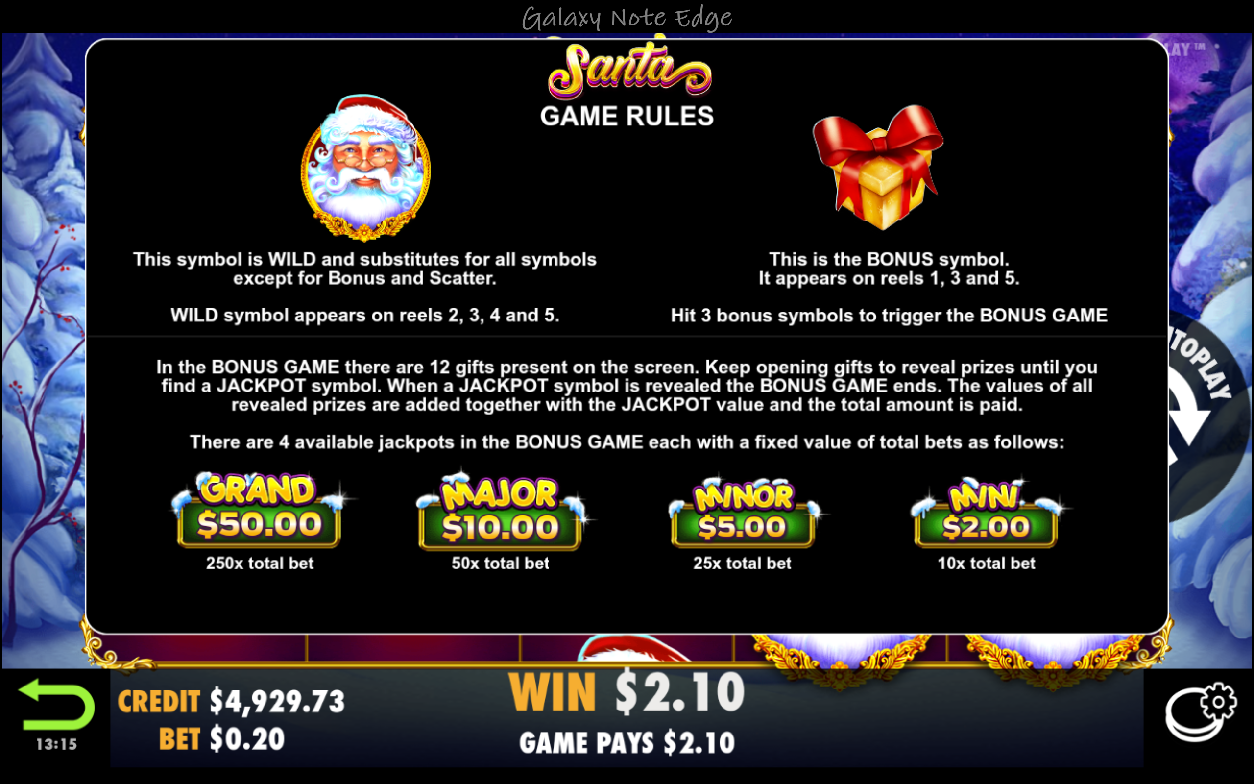 Santa - Game rules 7