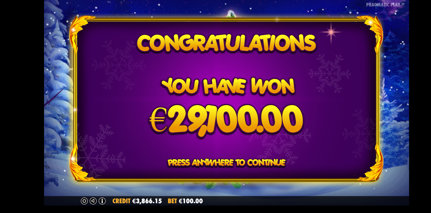 Santa - Big win 4