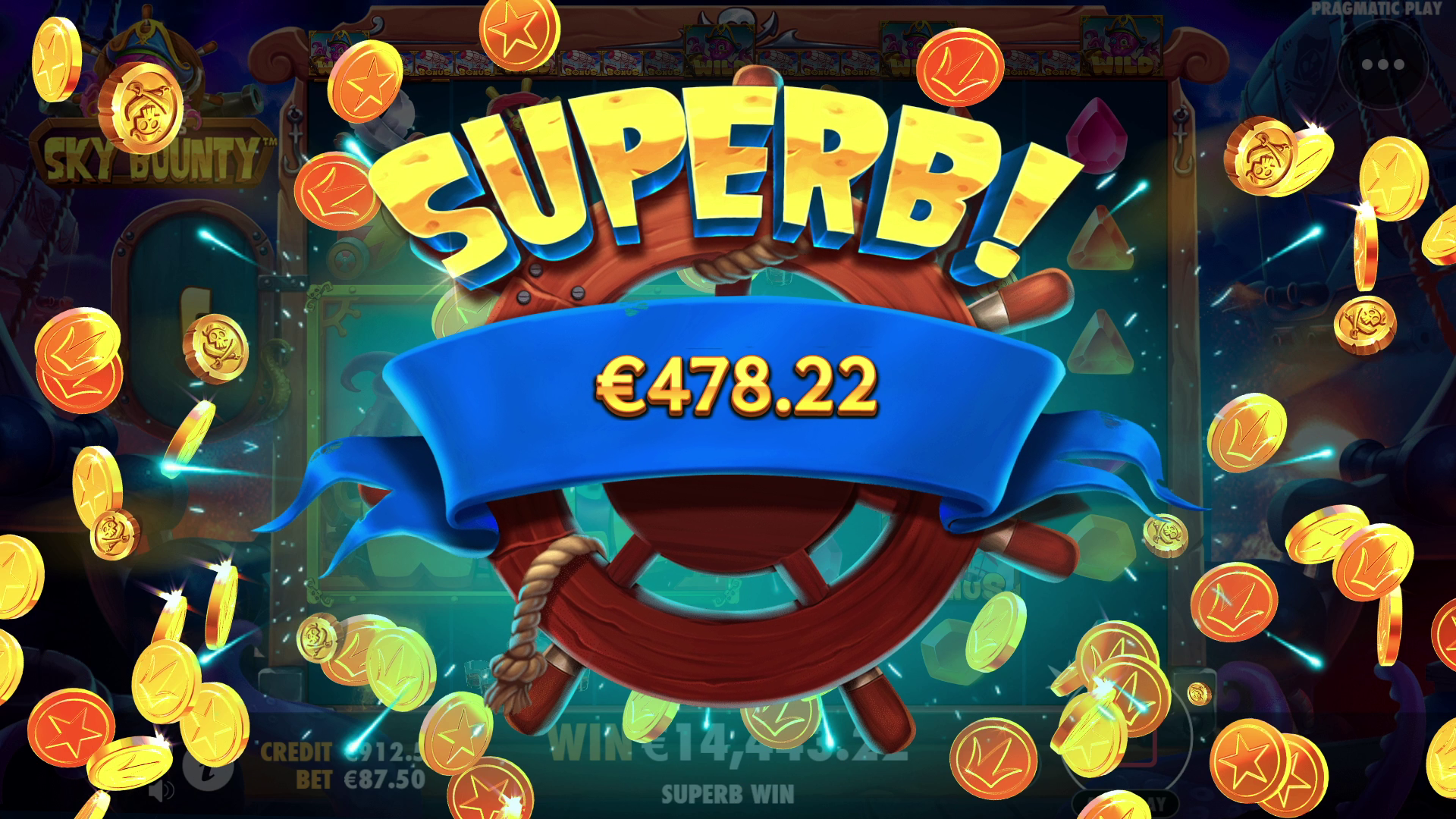 Sky Bounty - Big win 4