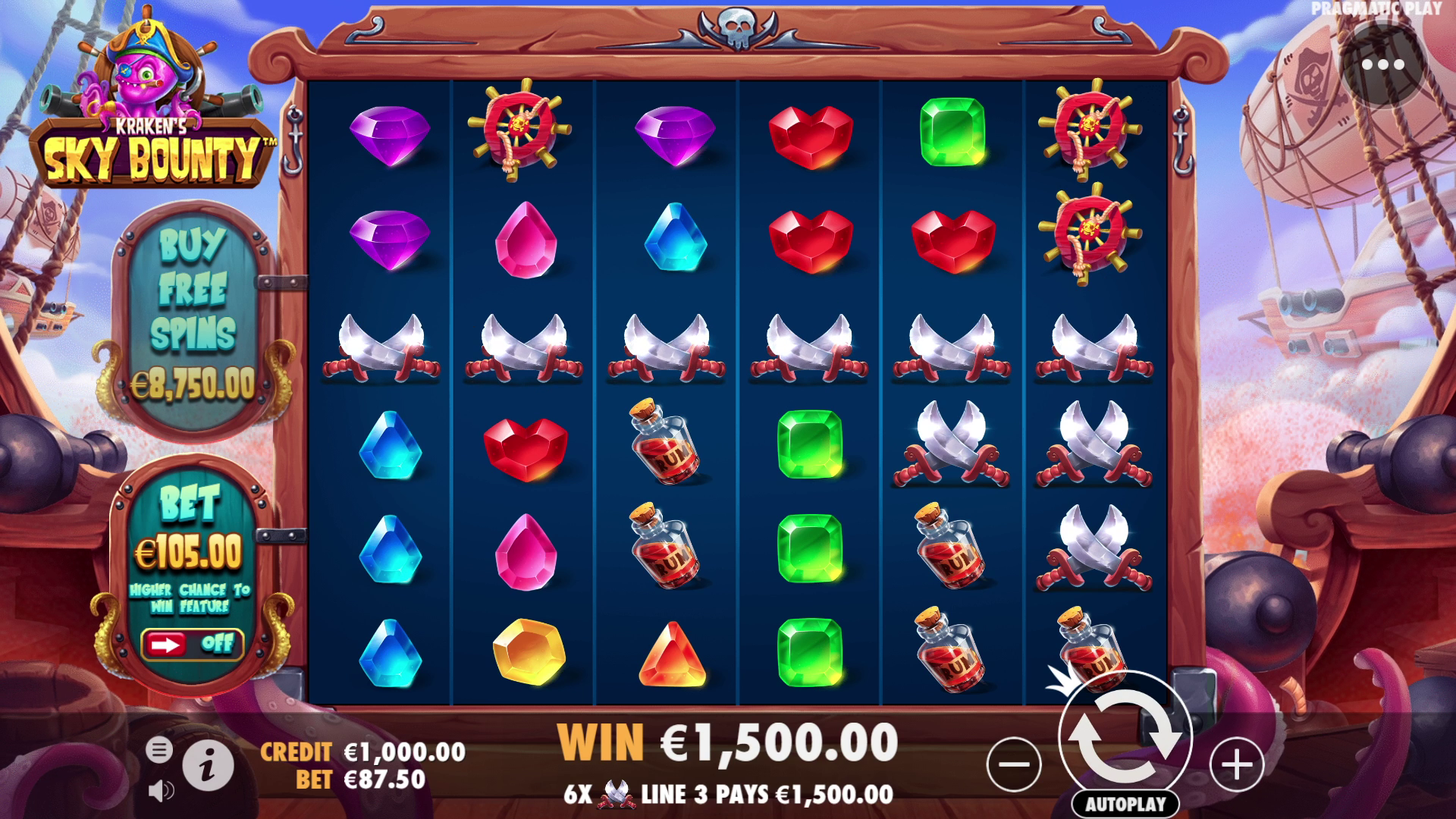 Sky Bounty - Big win 5