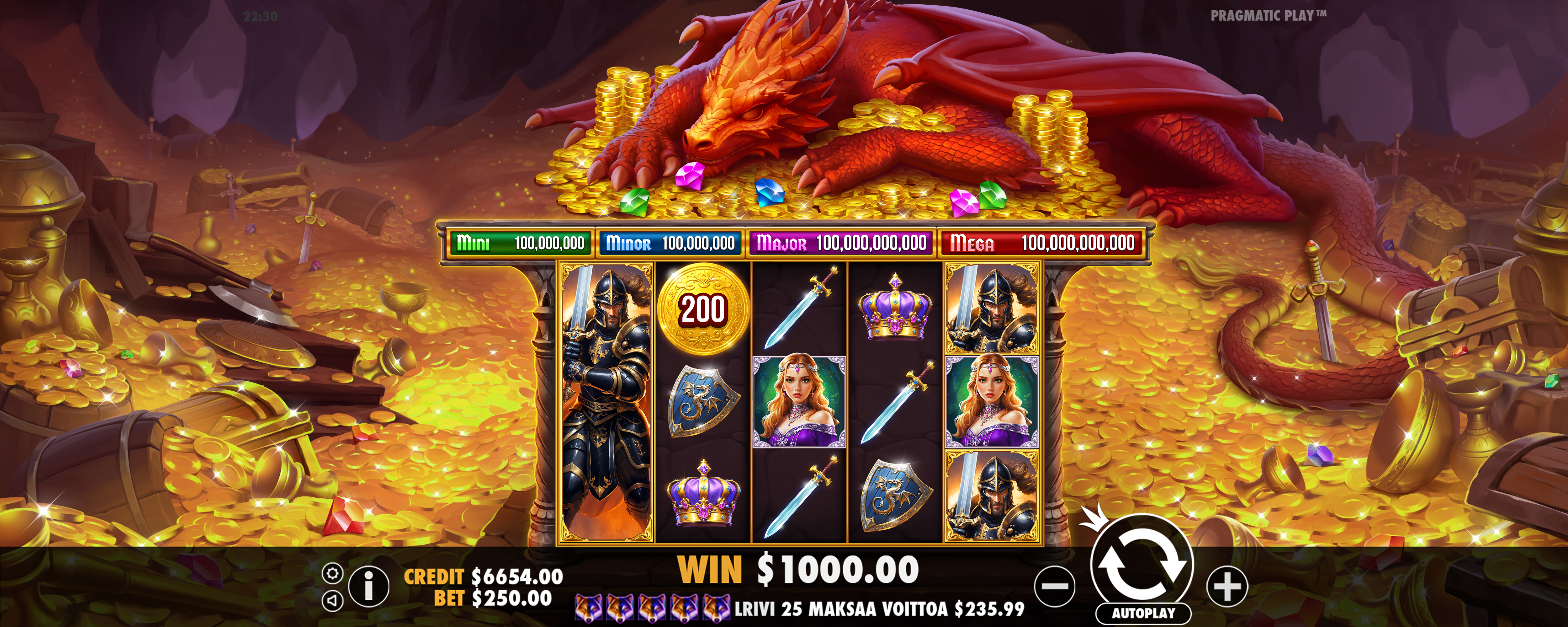 Sleeping Dragon - Big win 3