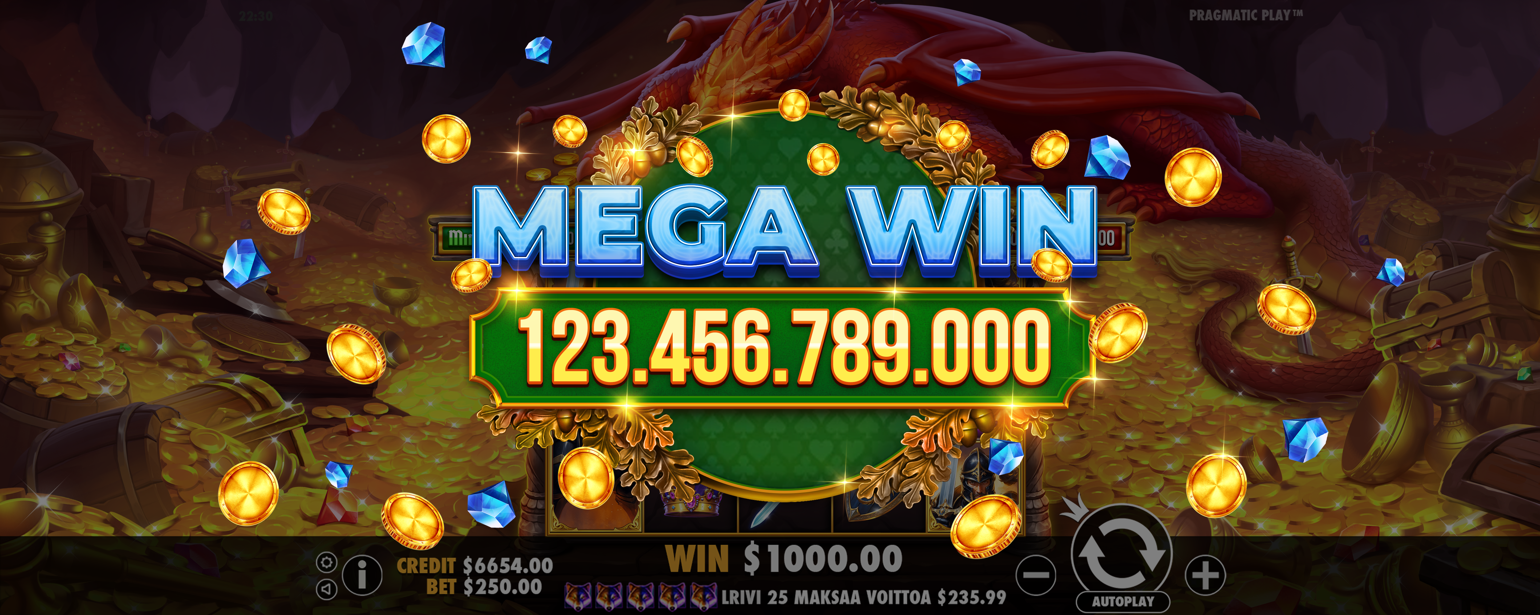 Sleeping Dragon - Big win 10