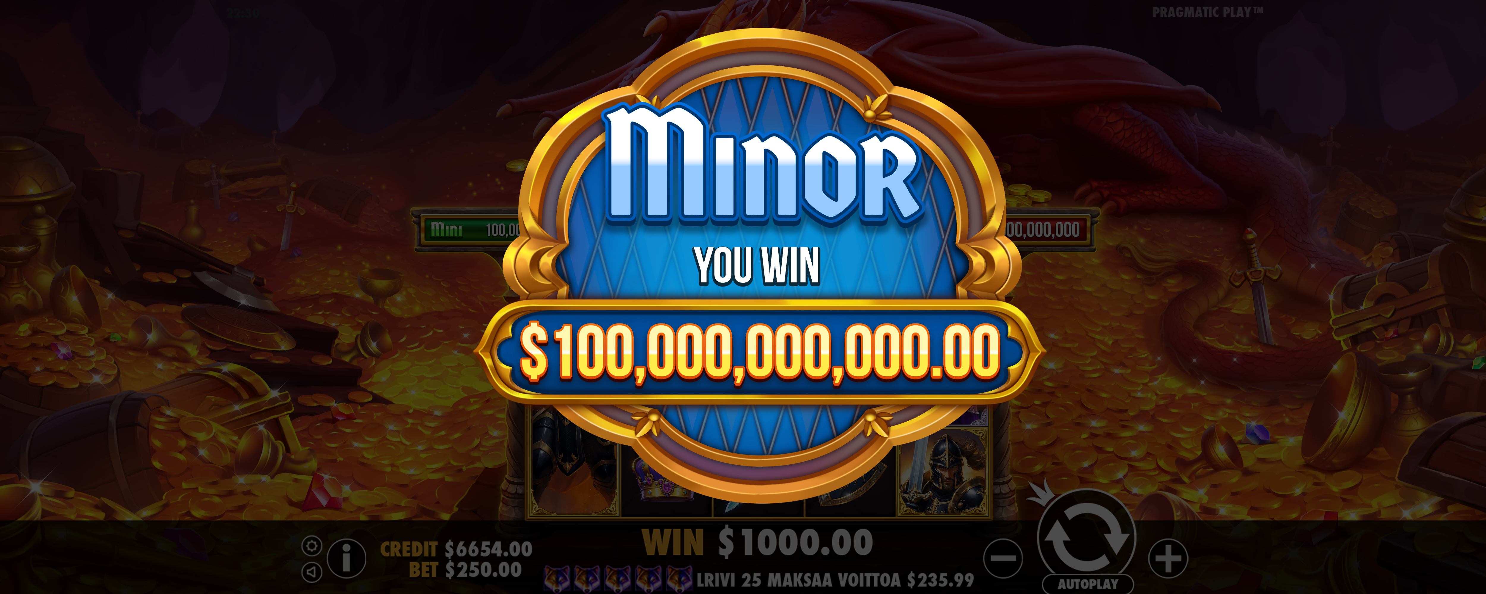 Sleeping Dragon - Big win 13