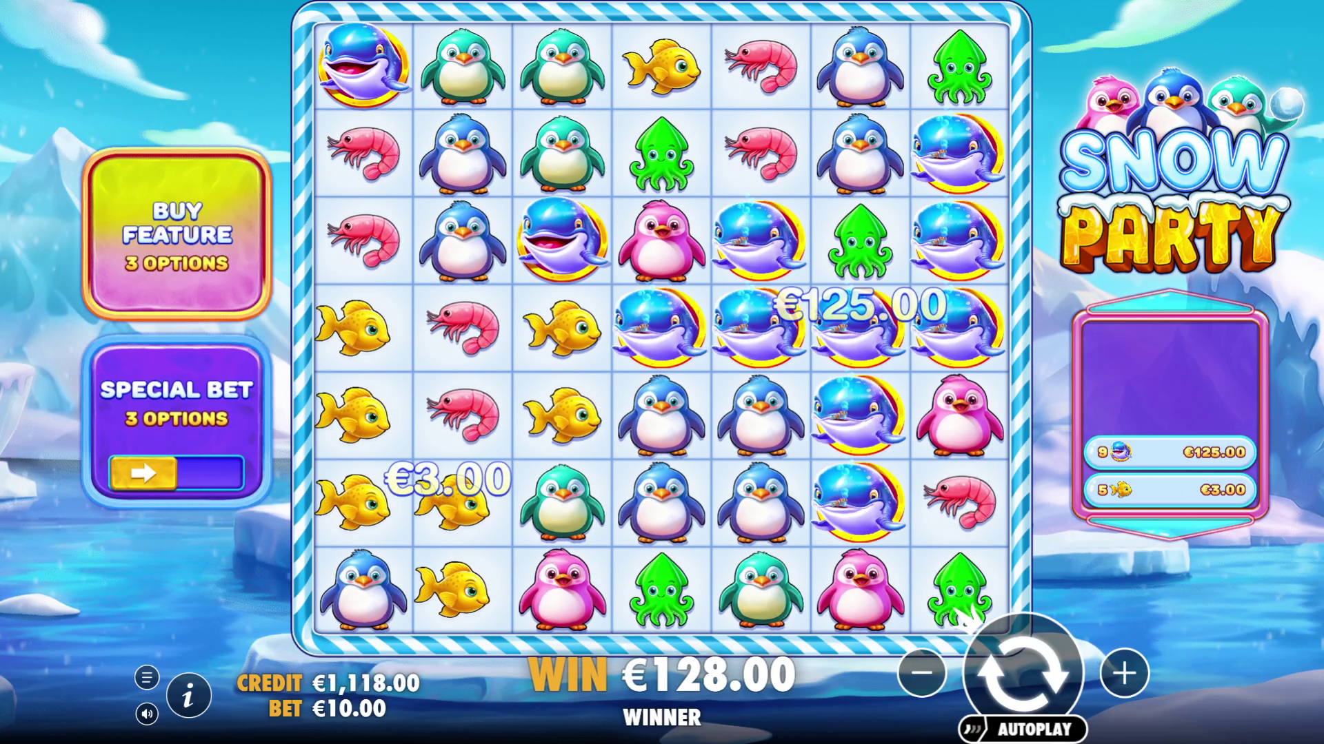 Snow Party - Big win 1