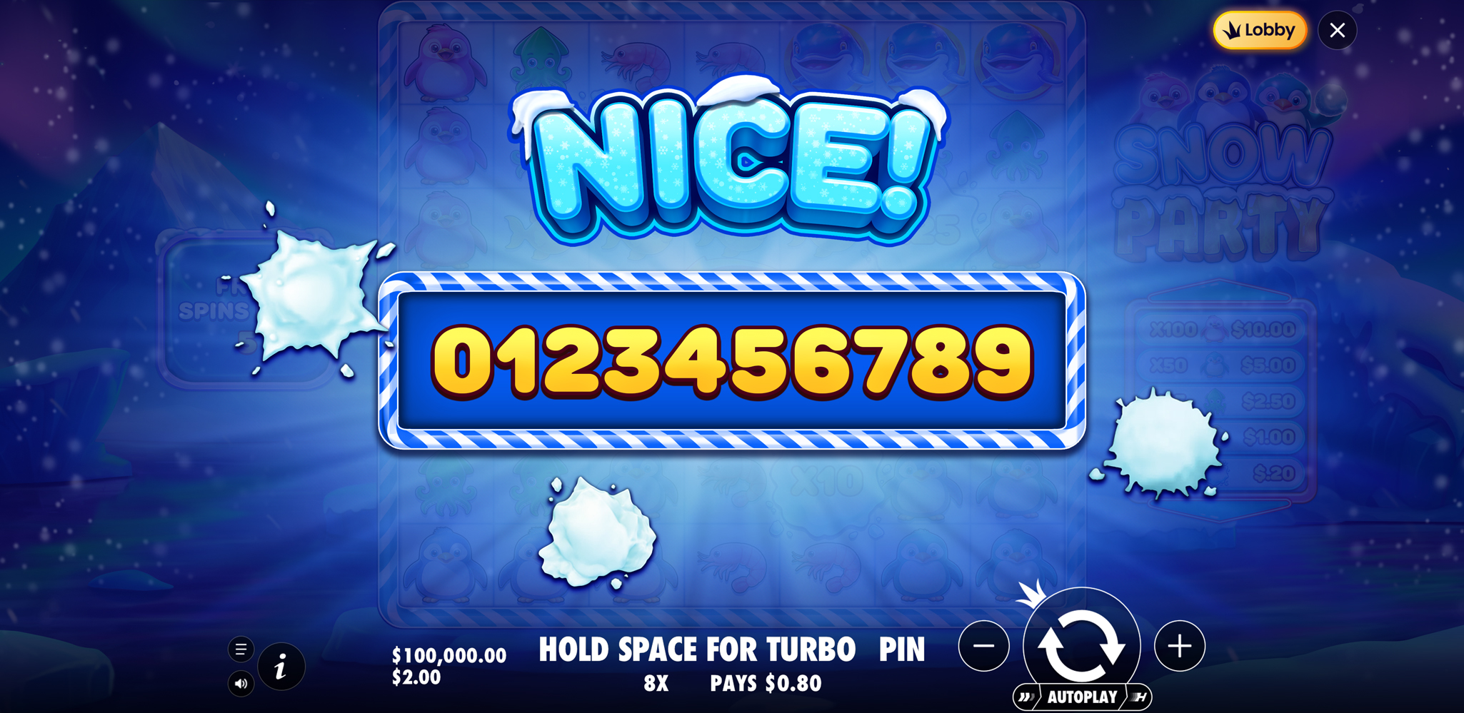 Snow Party - Big win 5