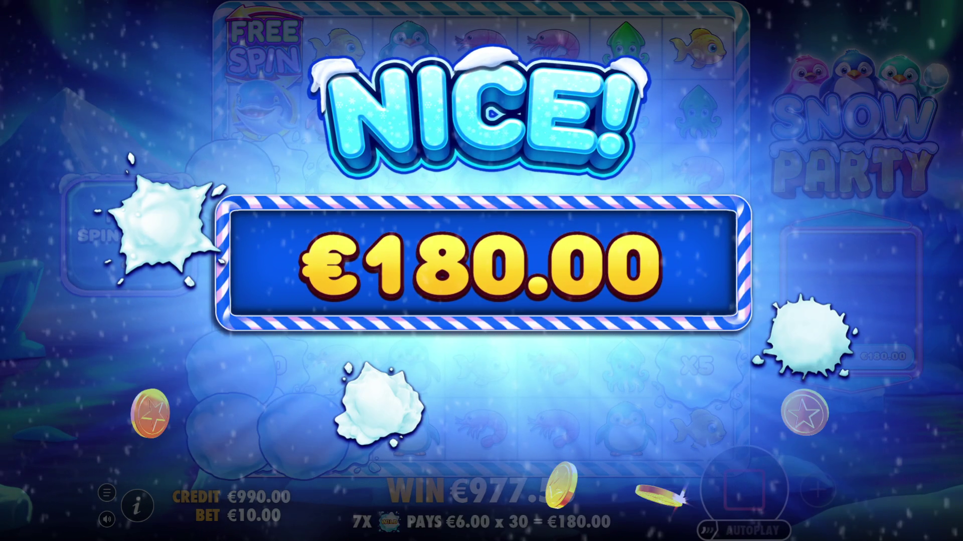 Snow Party - Big win 13