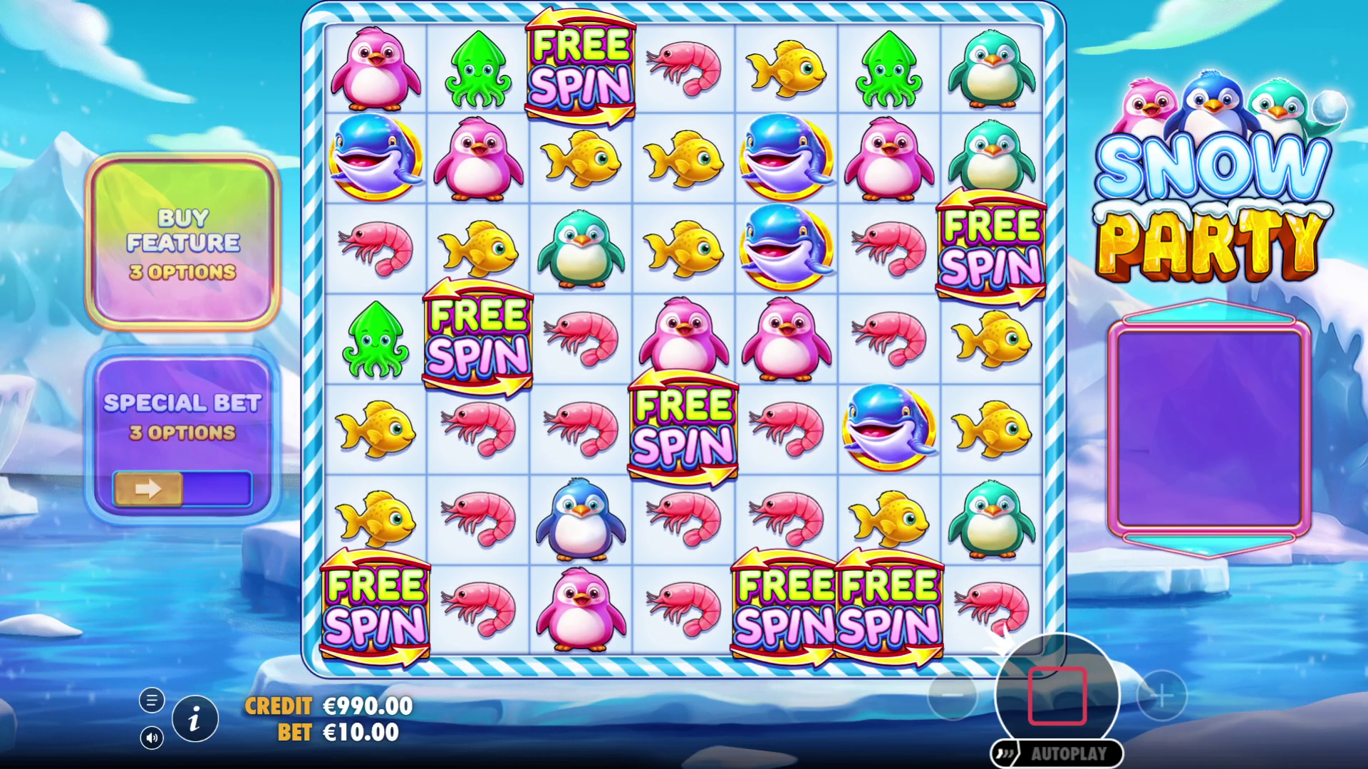 Snow Party - Free spins 7