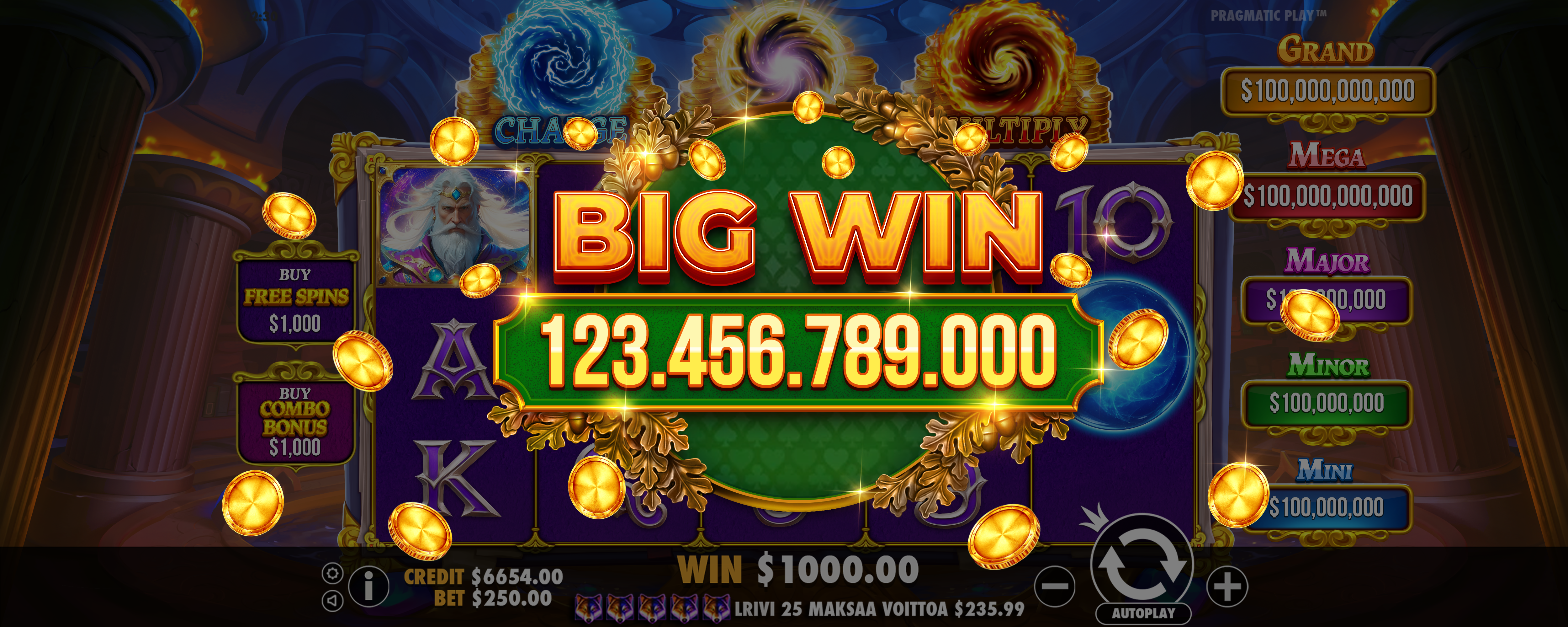 Spellmaster - Big win 1