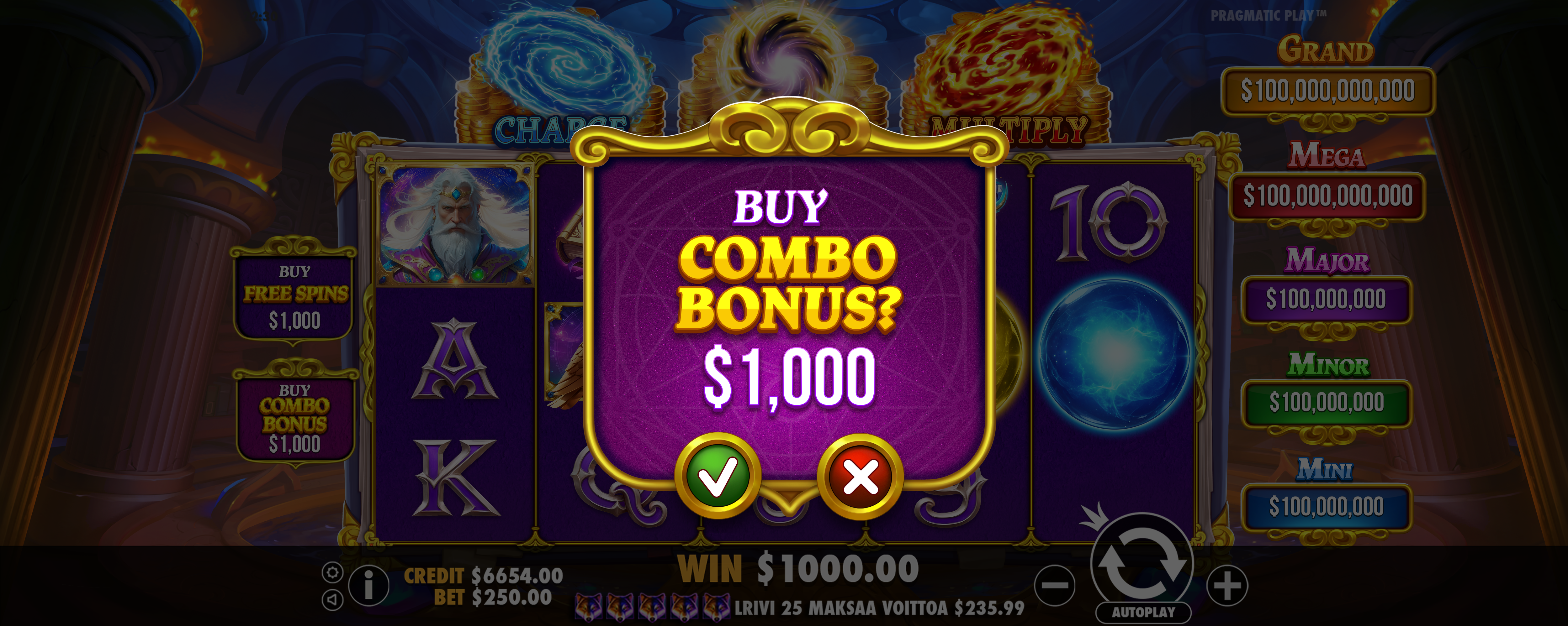 Spellmaster - Buy bonus 1