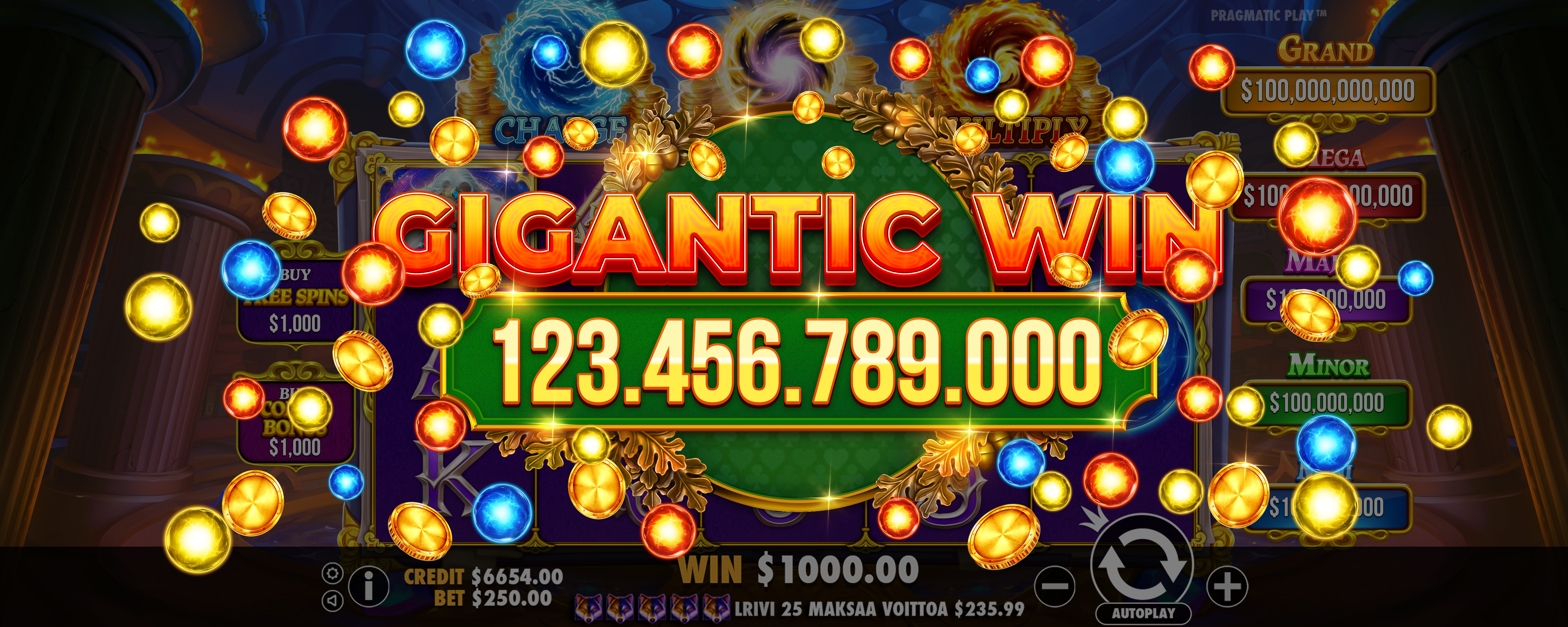 Spellmaster - Big win 3